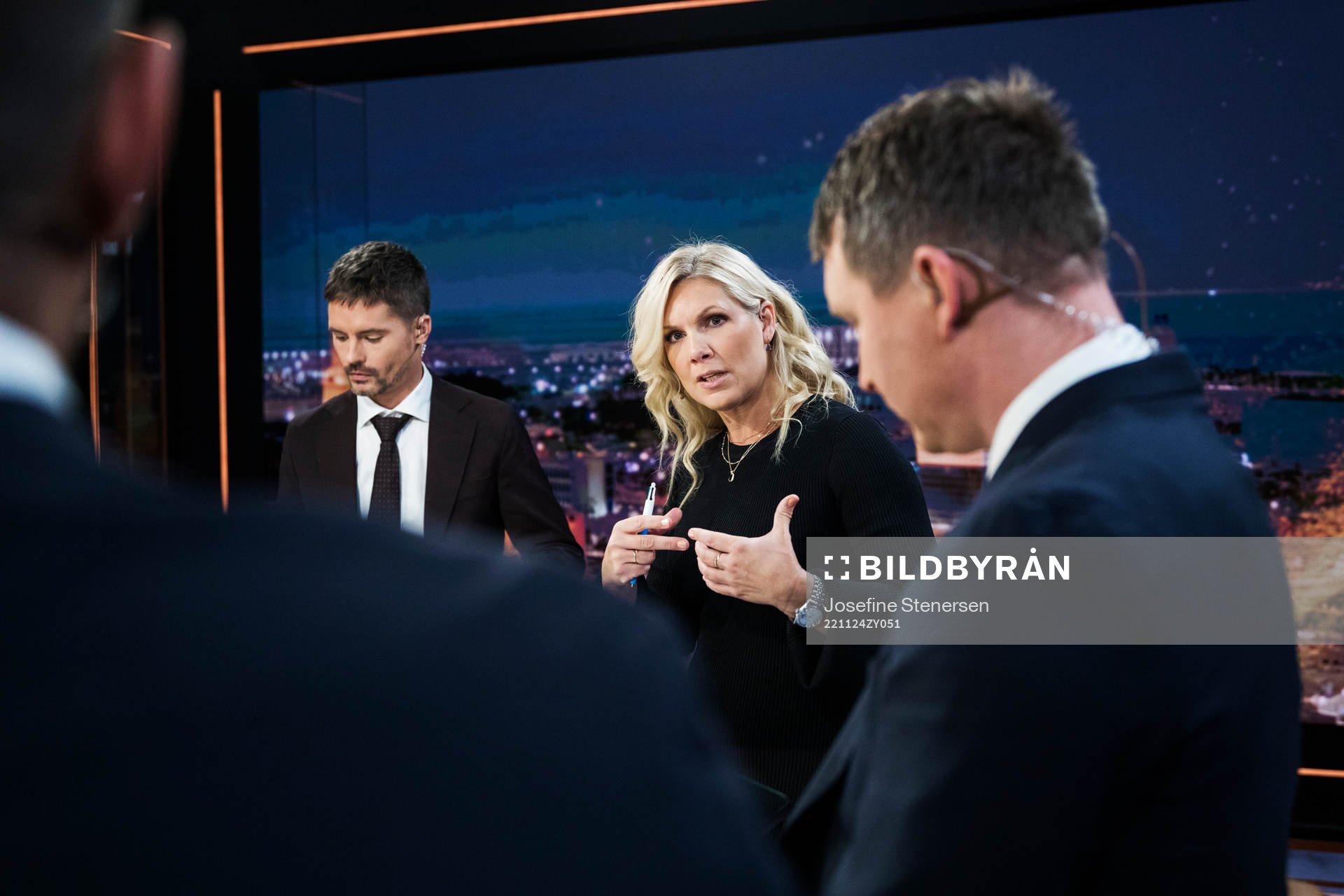 Mikael Lustig och Anna Brolin