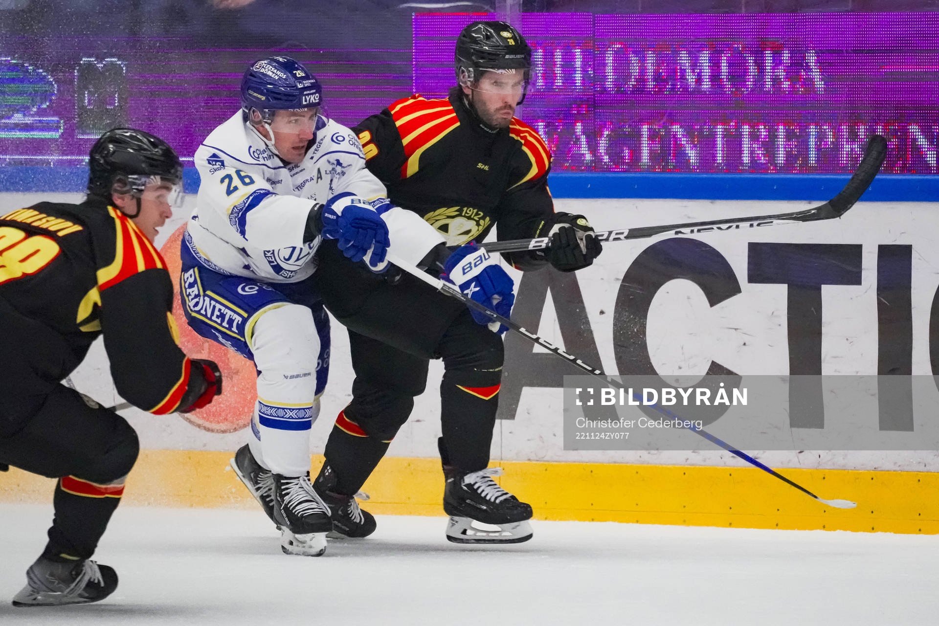 Leksands Patrik Noren och Brynäs Oula Palve