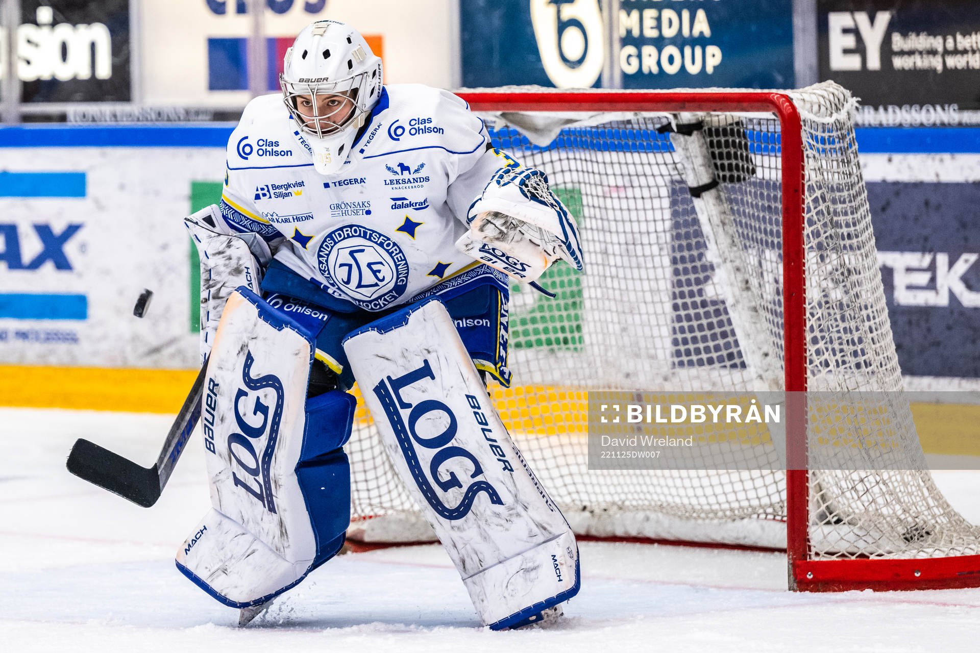 Leksands målvakt Emma Polusny