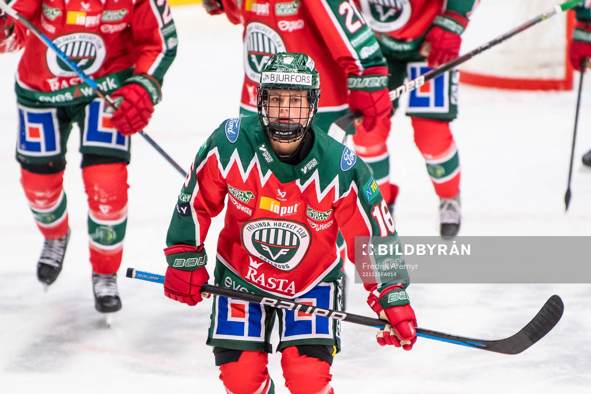 Frölundas Frida Kielstrup jublar
