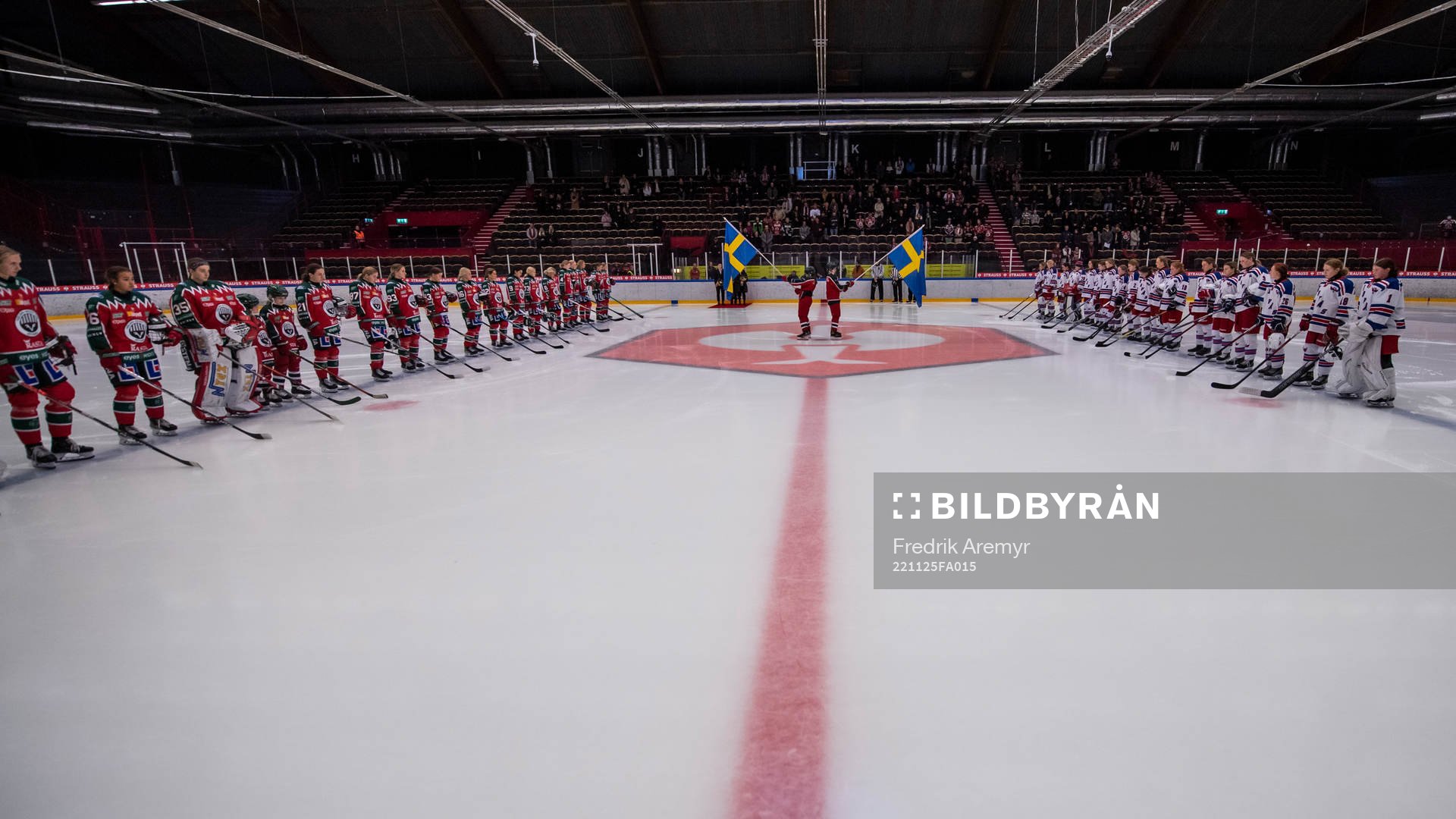 Frölundas och Hovås spelare