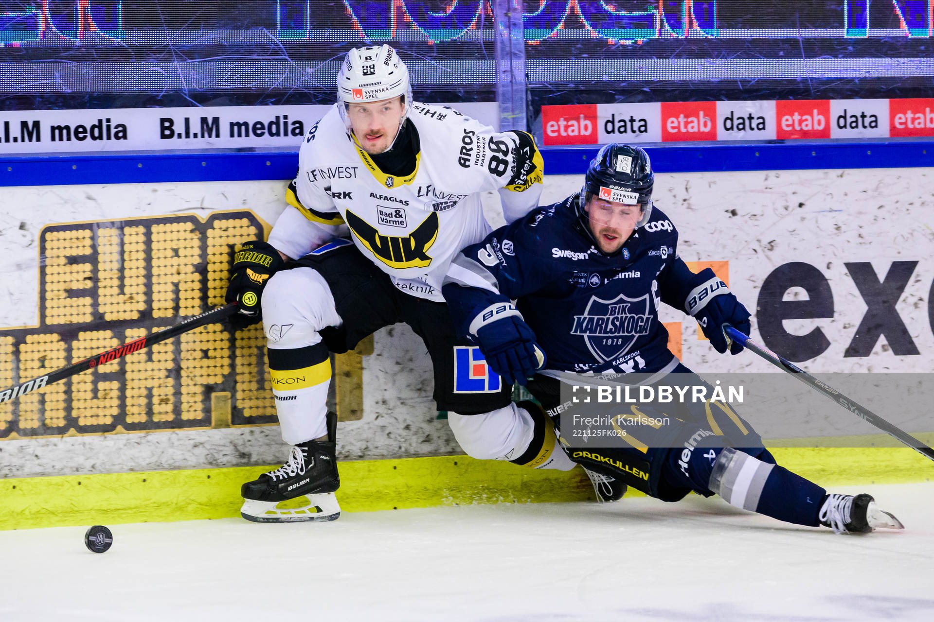 Västerås Jesper Kokkonen och Karlskogas Gustaf Franzen