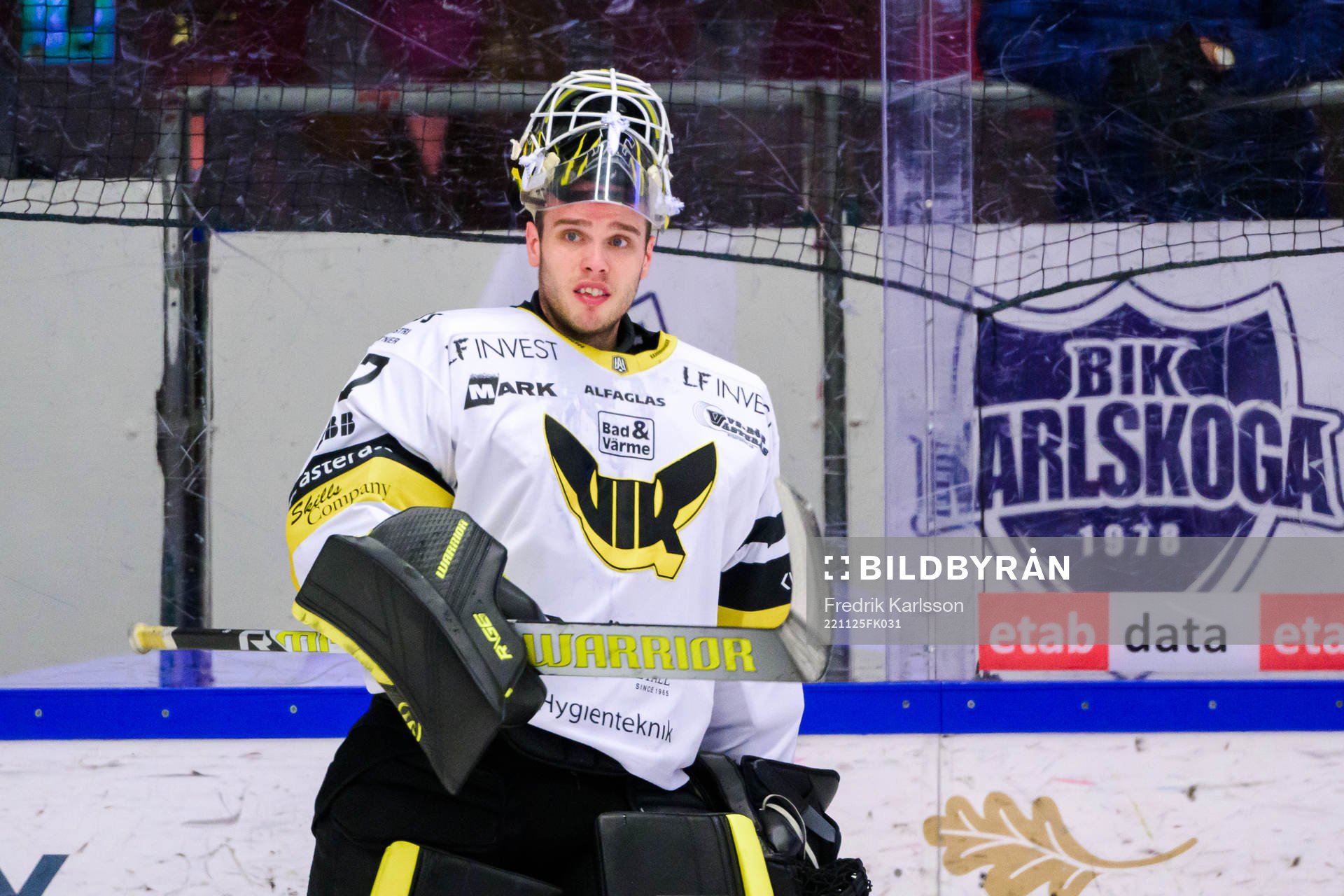 Västerås målvakt Johan Gustafsson