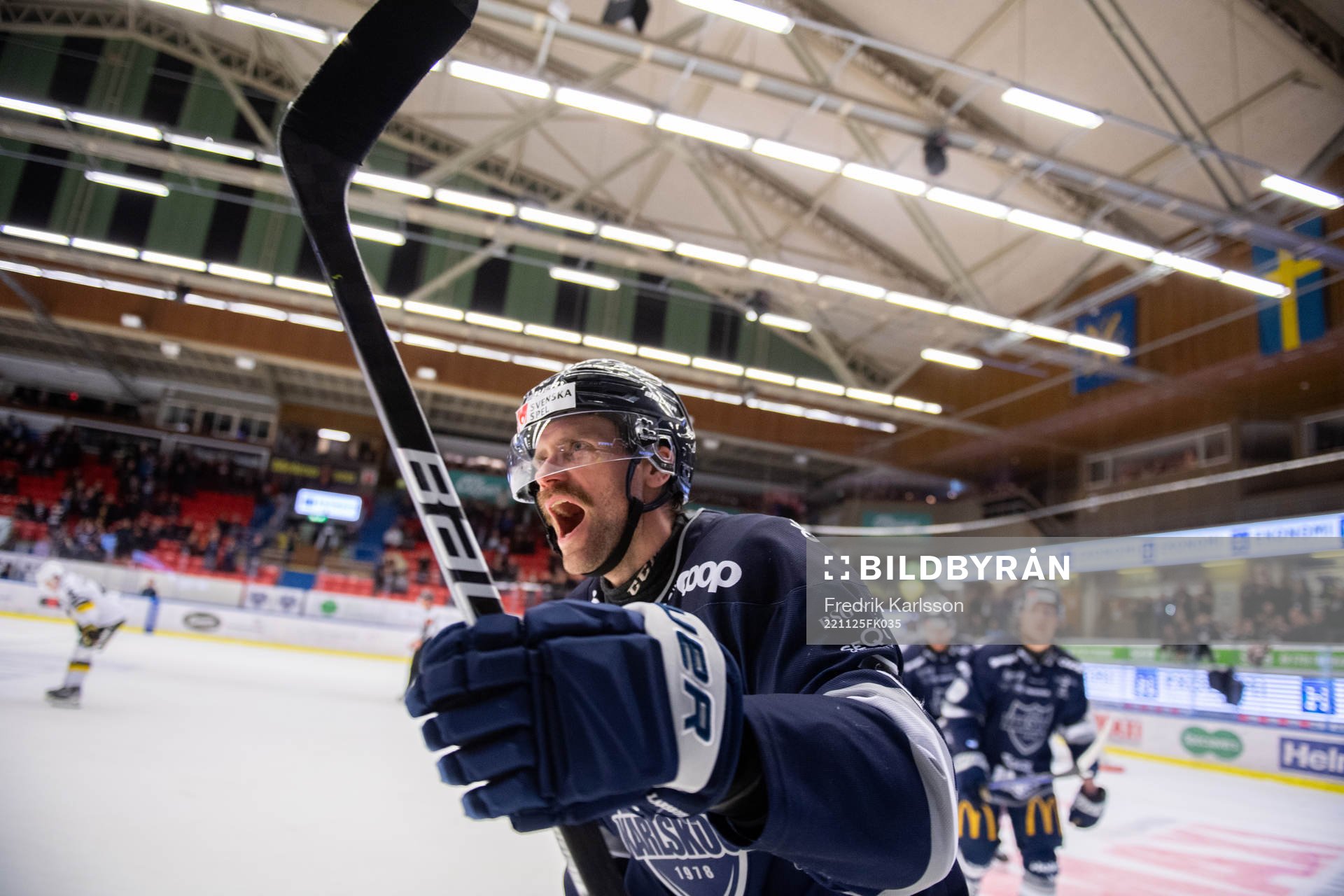 Karlskogas Johan Larsson jublar