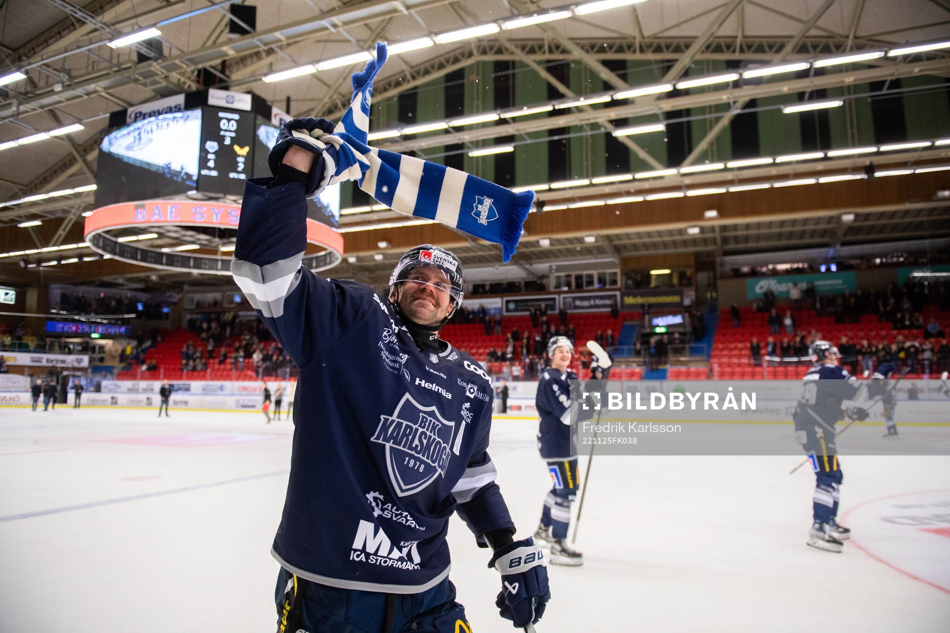 Karlskogas Johan Larsson jublar