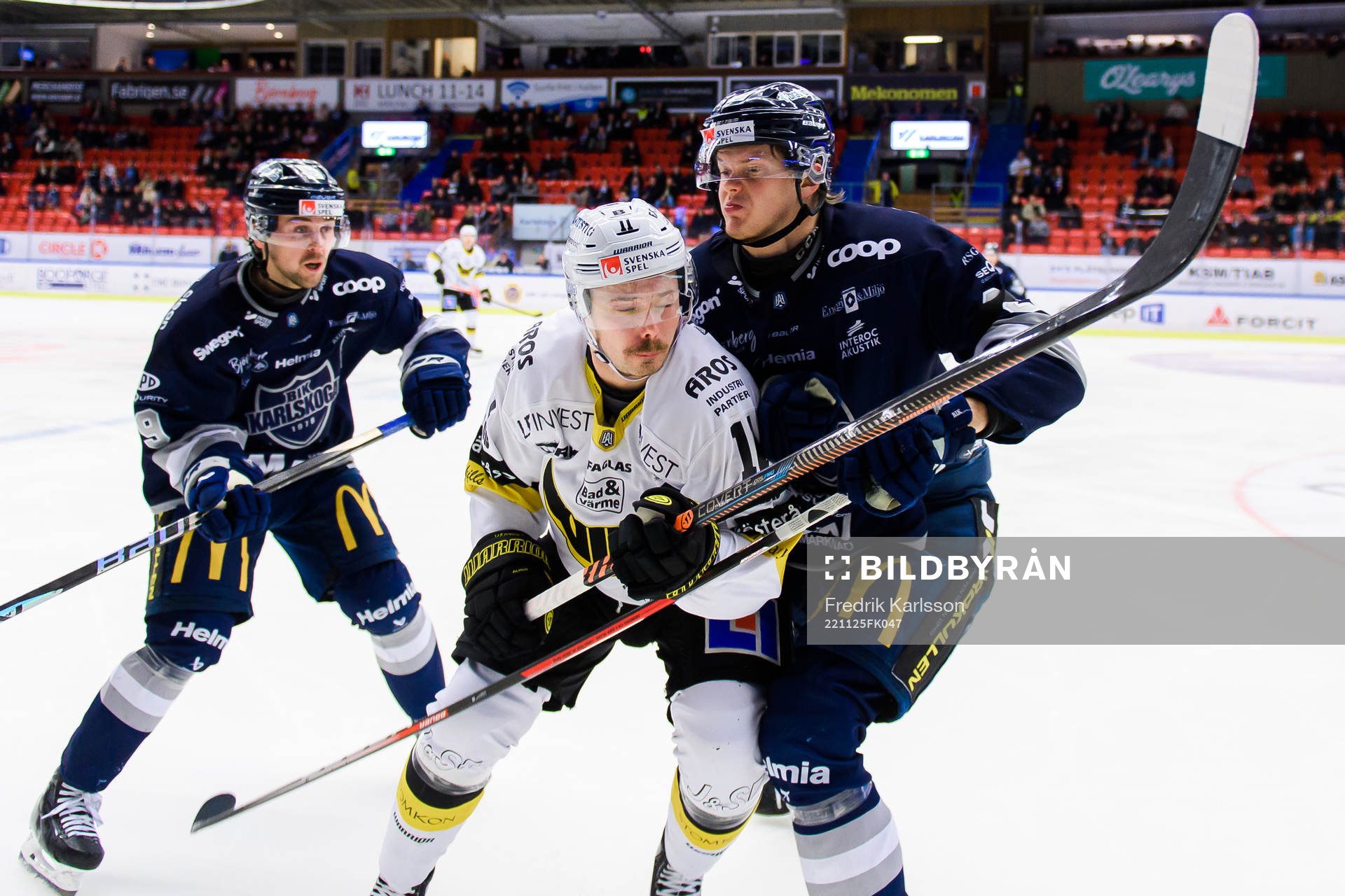 Västerås Anton Svensson och Karlskogas Albin Eriksson