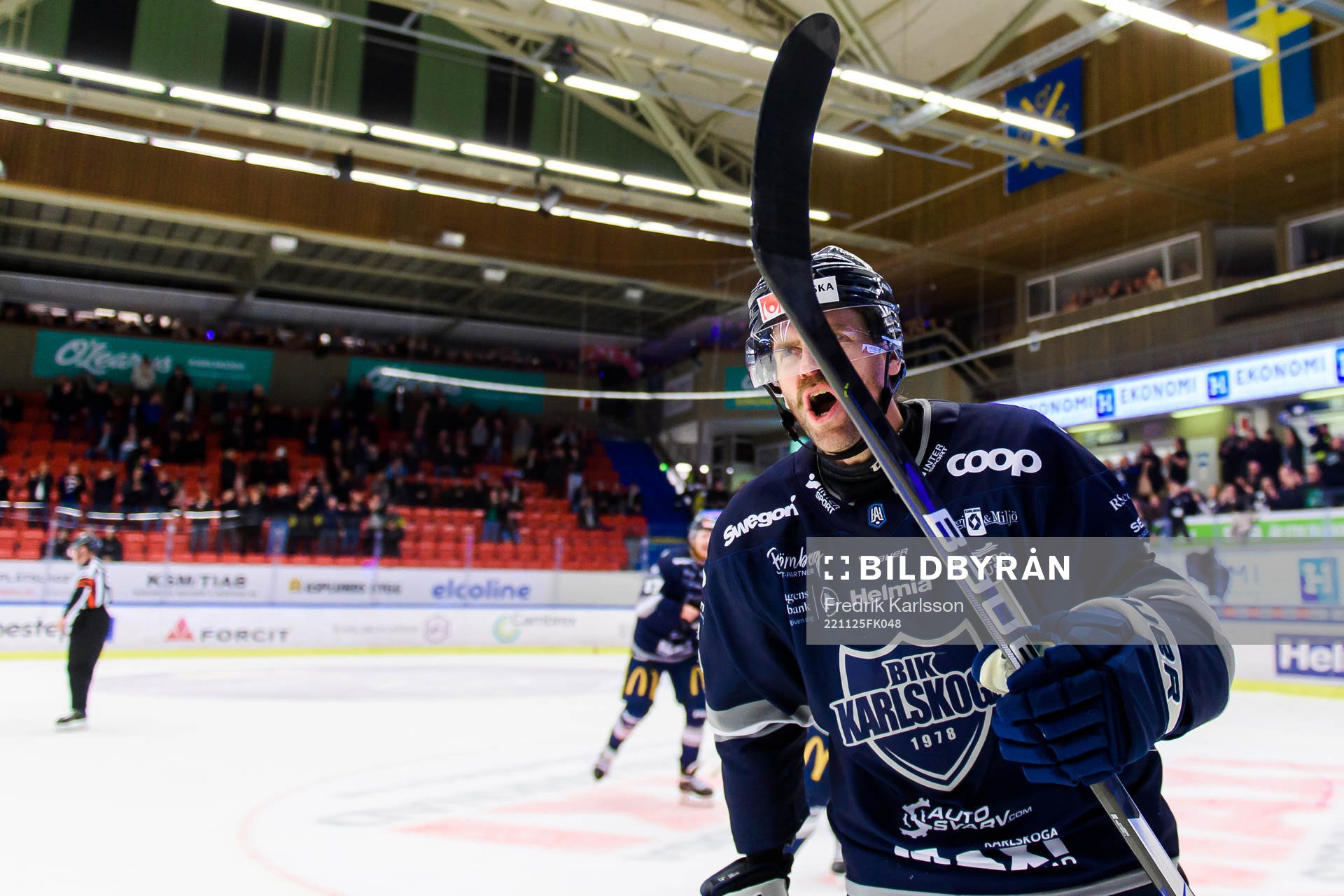 Karlskogas Johan Larsson jublar