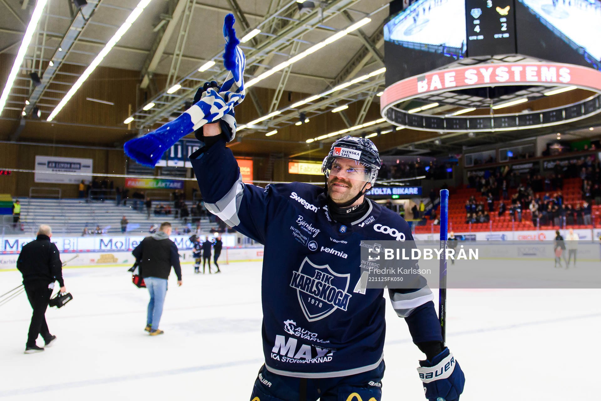 Karlskogas Johan Larsson jublar