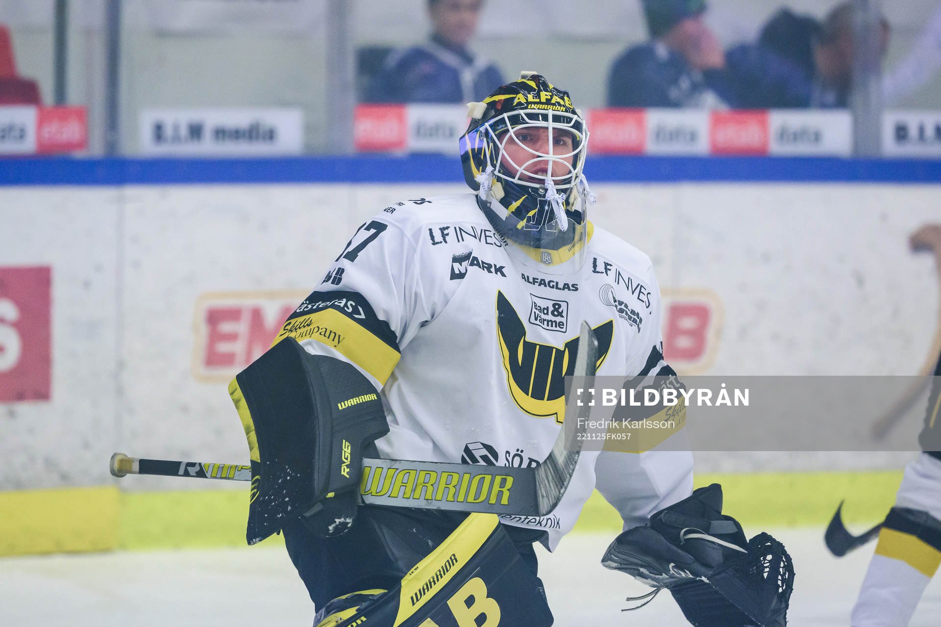 Västerås målvakt Johan Gustafsson