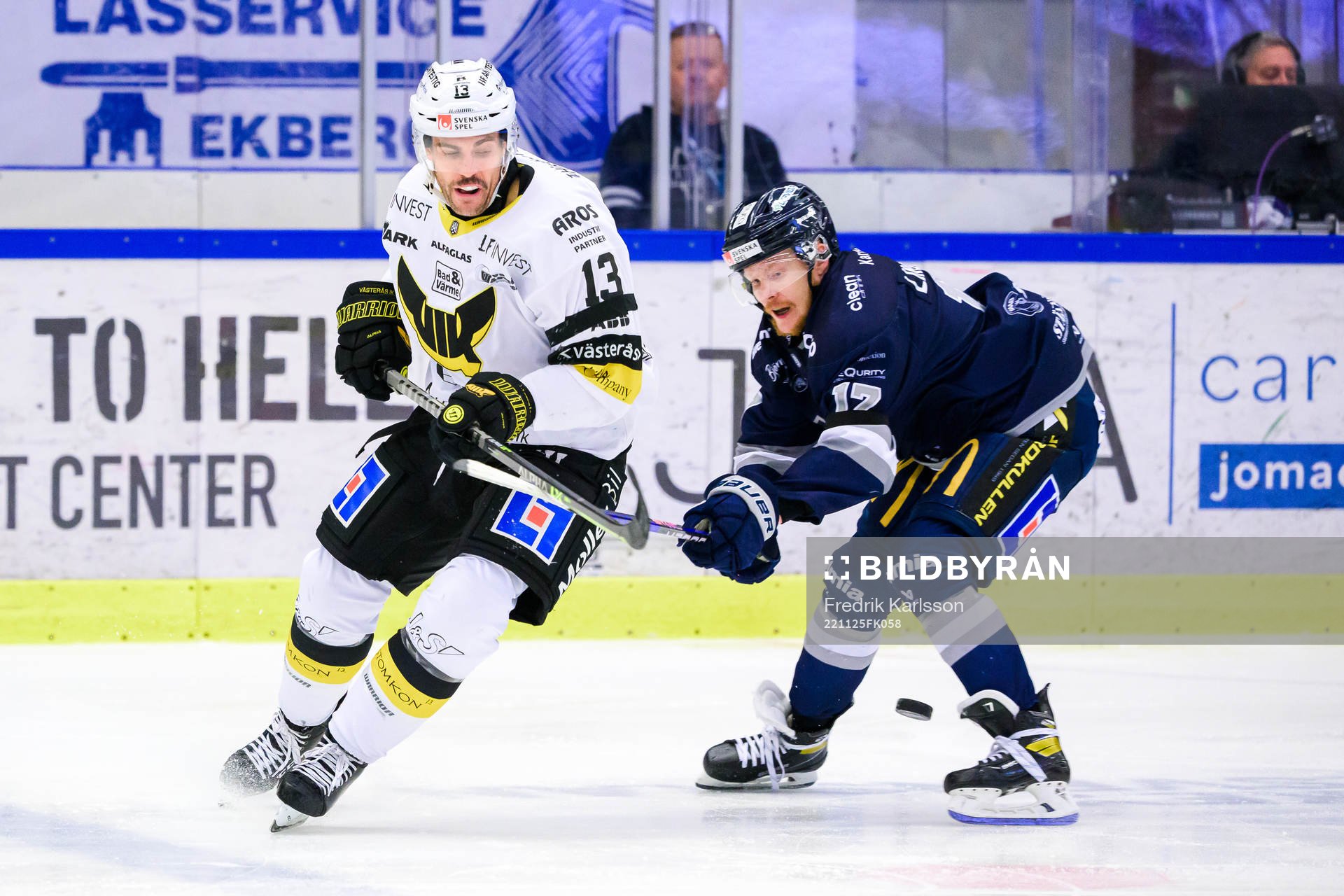 Västerås Trevor Cheek och Karlskogas David Lindquist