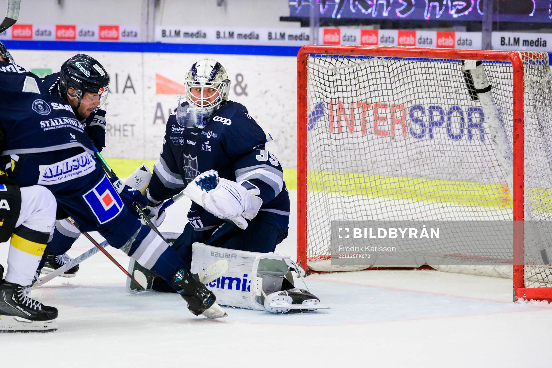 Karlskogas målvakt Lars Volden