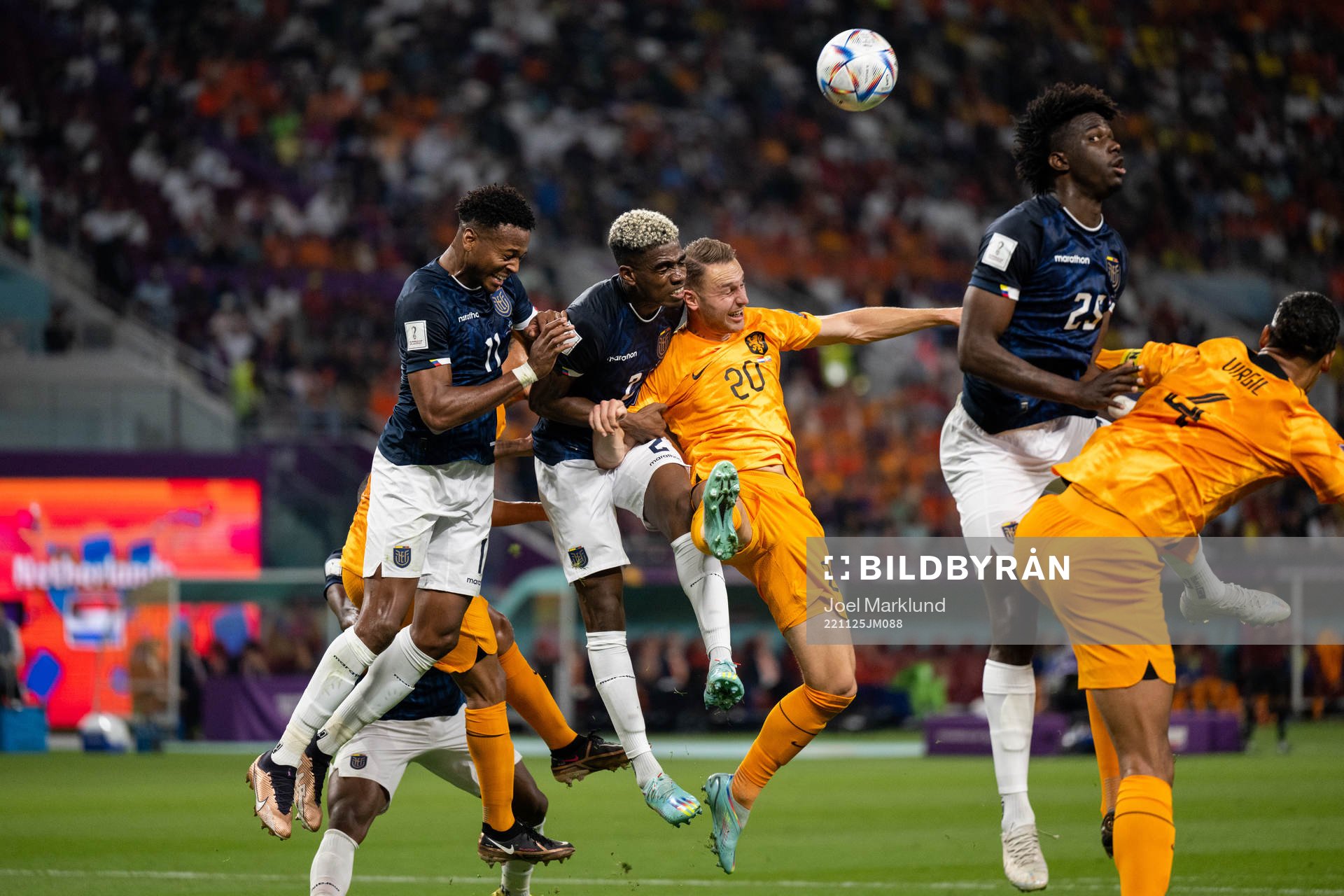 Michael Estrada and Felix Torres of Ecuador against Teun