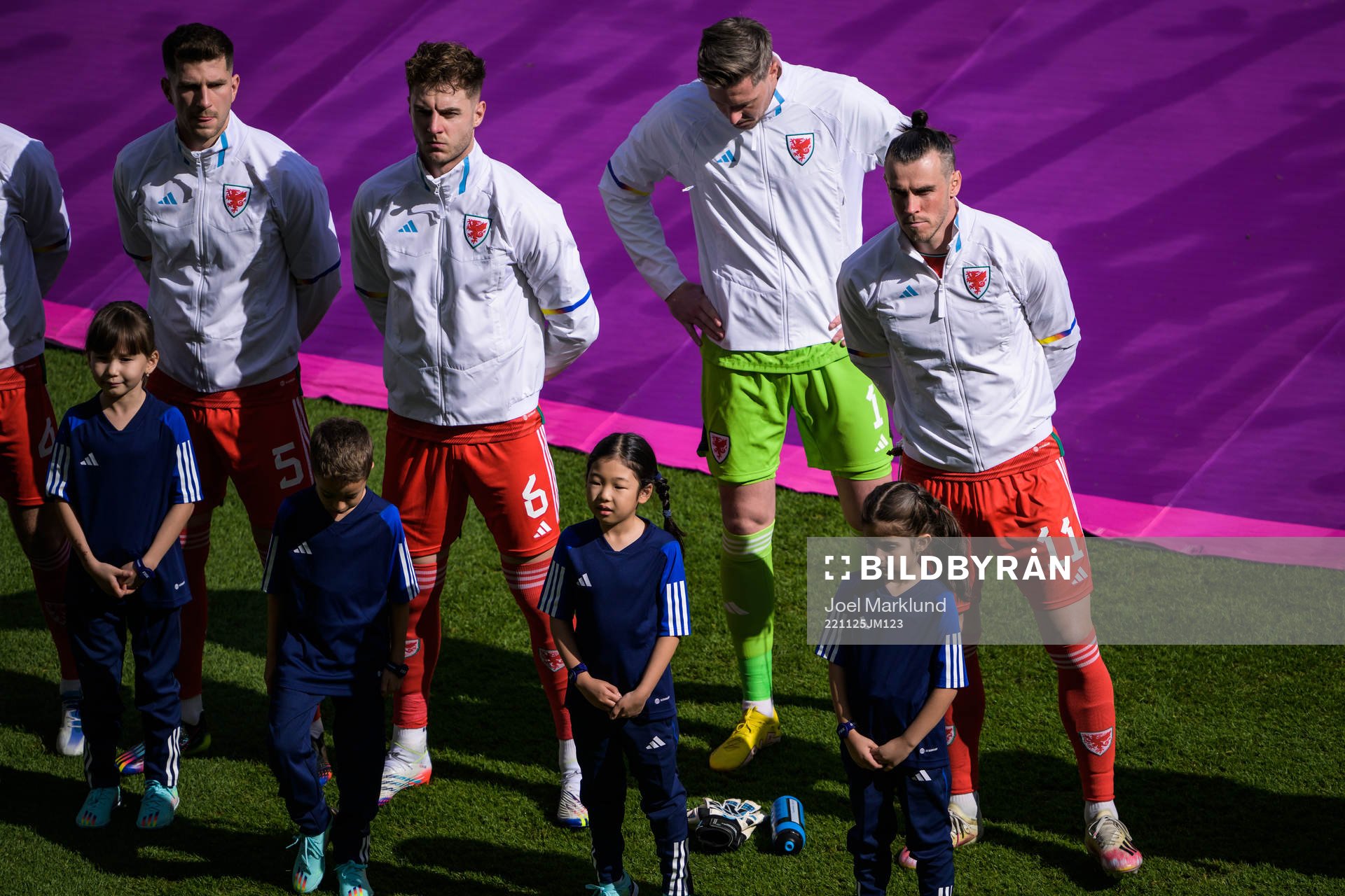 Chris Mepham, Joe Rodon, goalkeeper Wayne Hennessey and