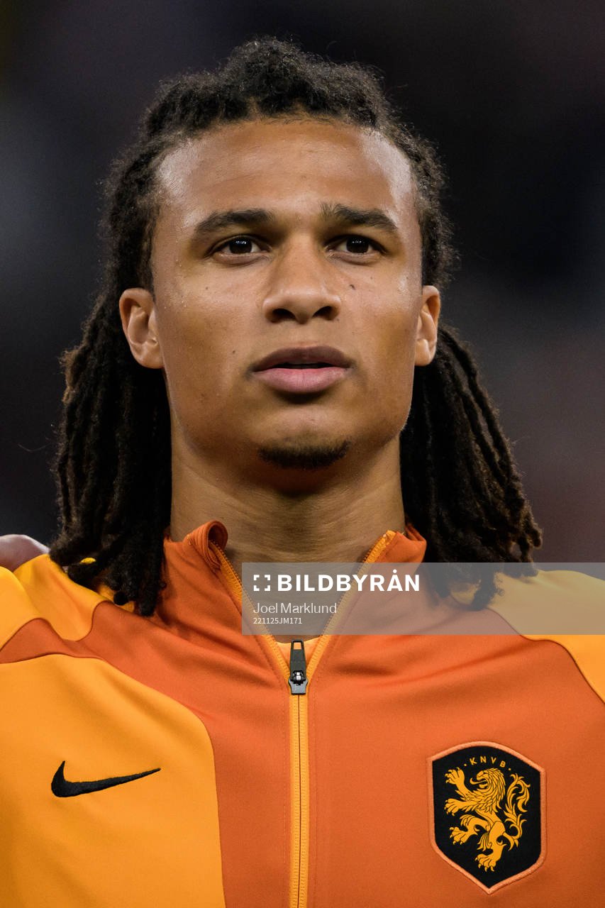 Nathan Ake of Netherlands