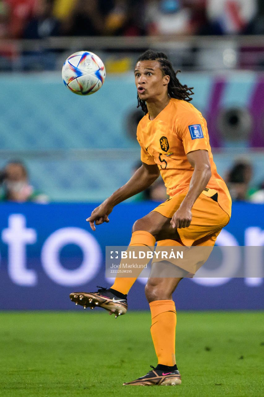 Nathan Ake of Netherlands