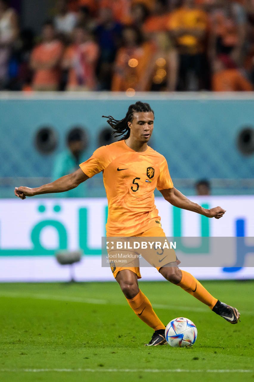 Nathan Ake of Netherlands