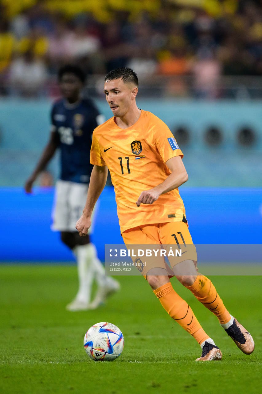 Steven Berghuis of Netherlands