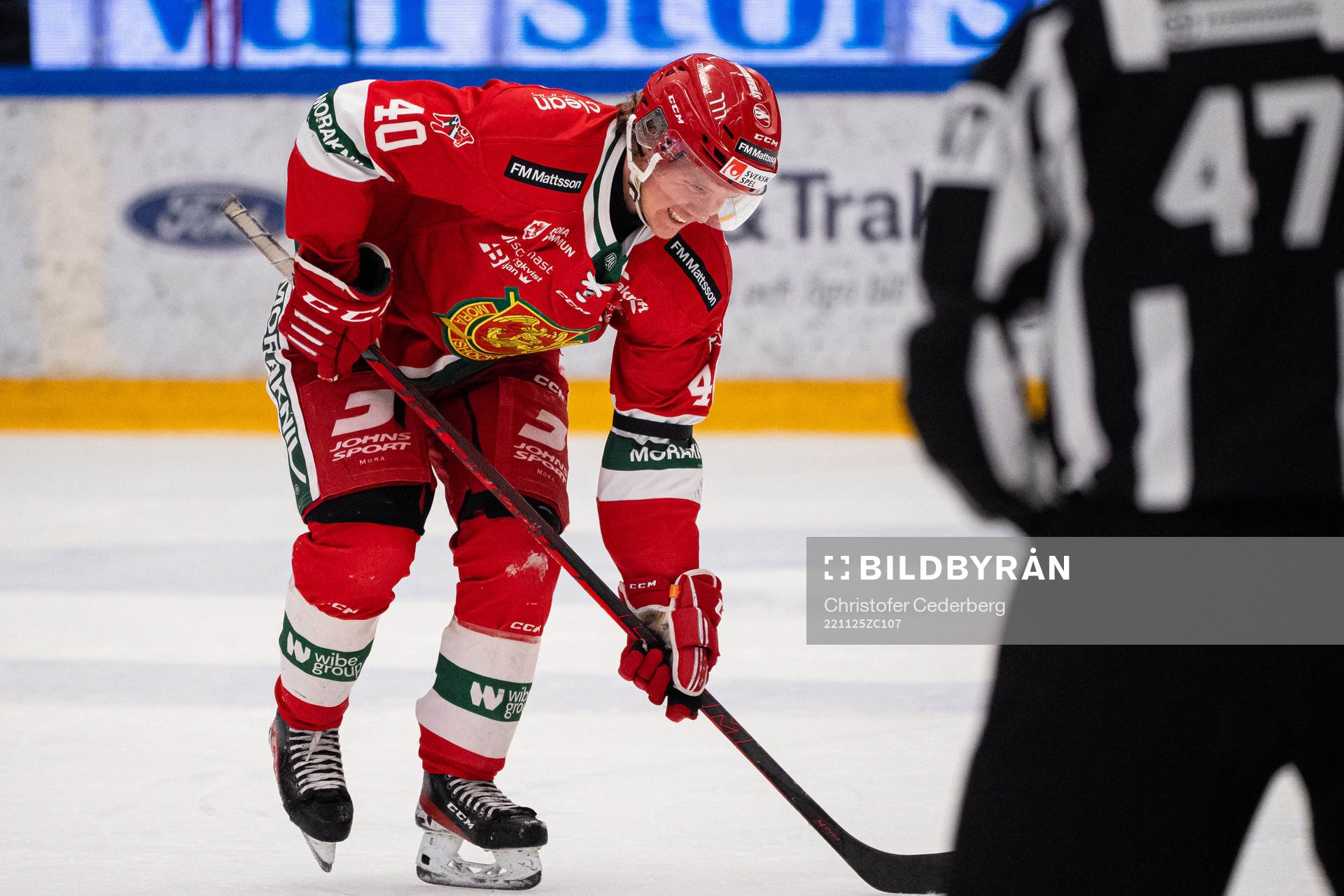 Moras Anton Heikkinen har ont