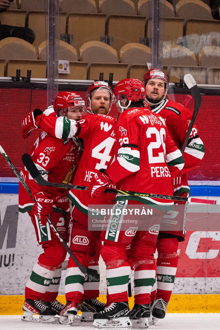 Moras Olle Strandell, Anton Heikkinen, Johan Persson och