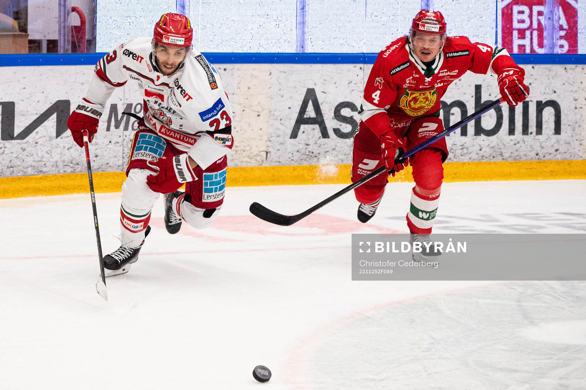 Modos Josh Dickinson och Moras Johannes Johannesen