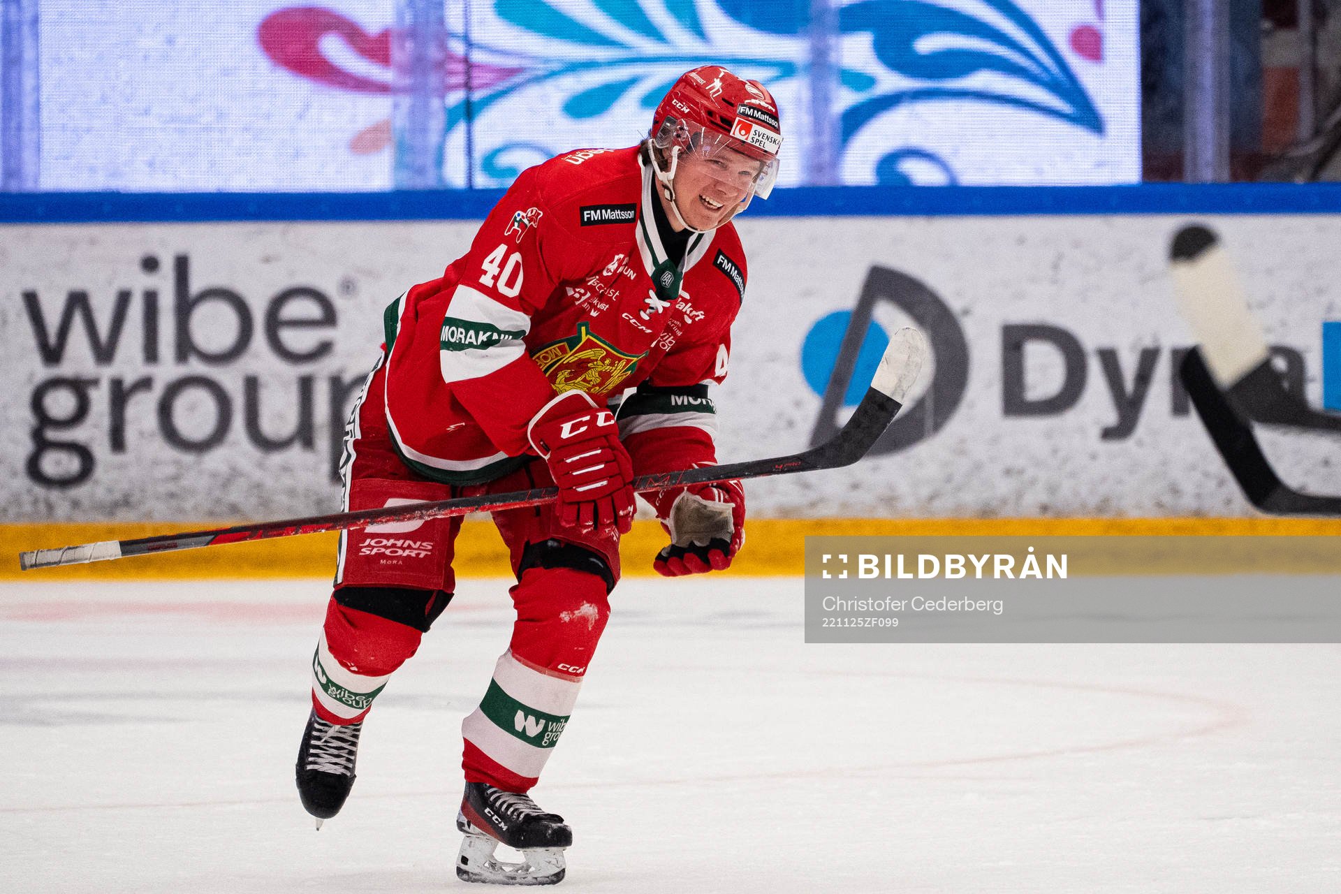 Moras Anton Heikkinen har ont