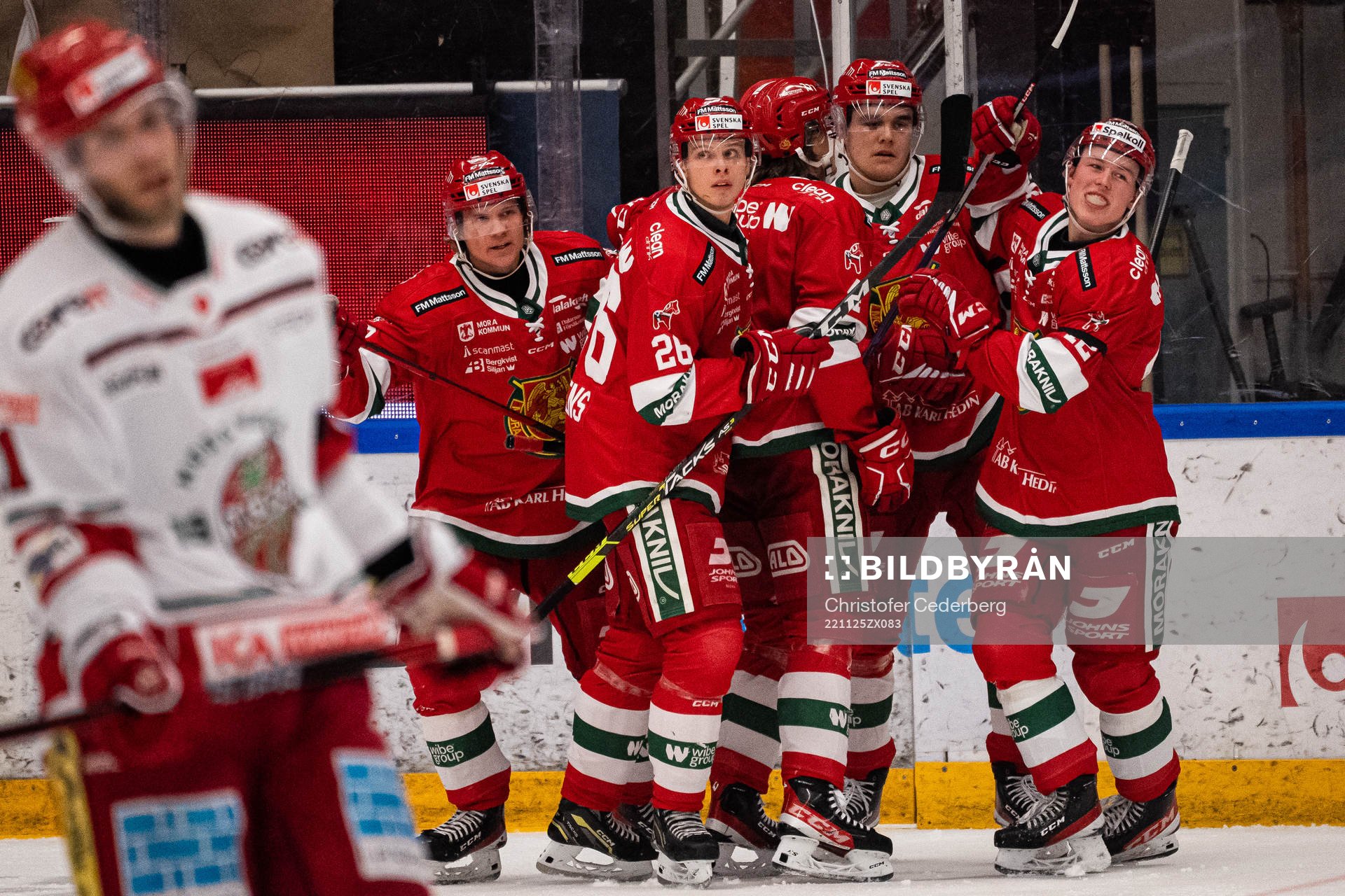 Moras Isac Heens , Anton Heikkinen och Petter Vesterheim