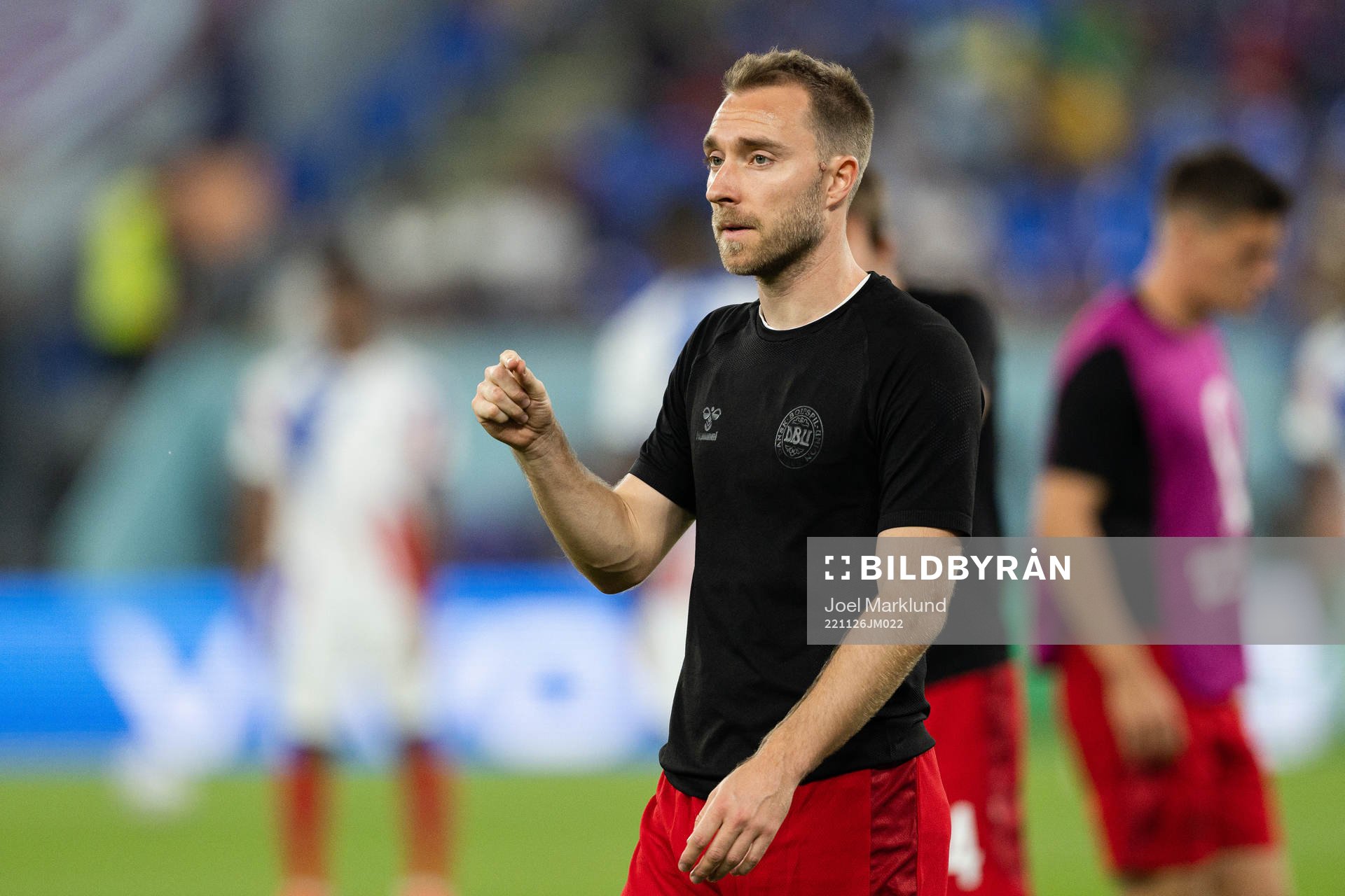 Christian Eriksen of Denmark