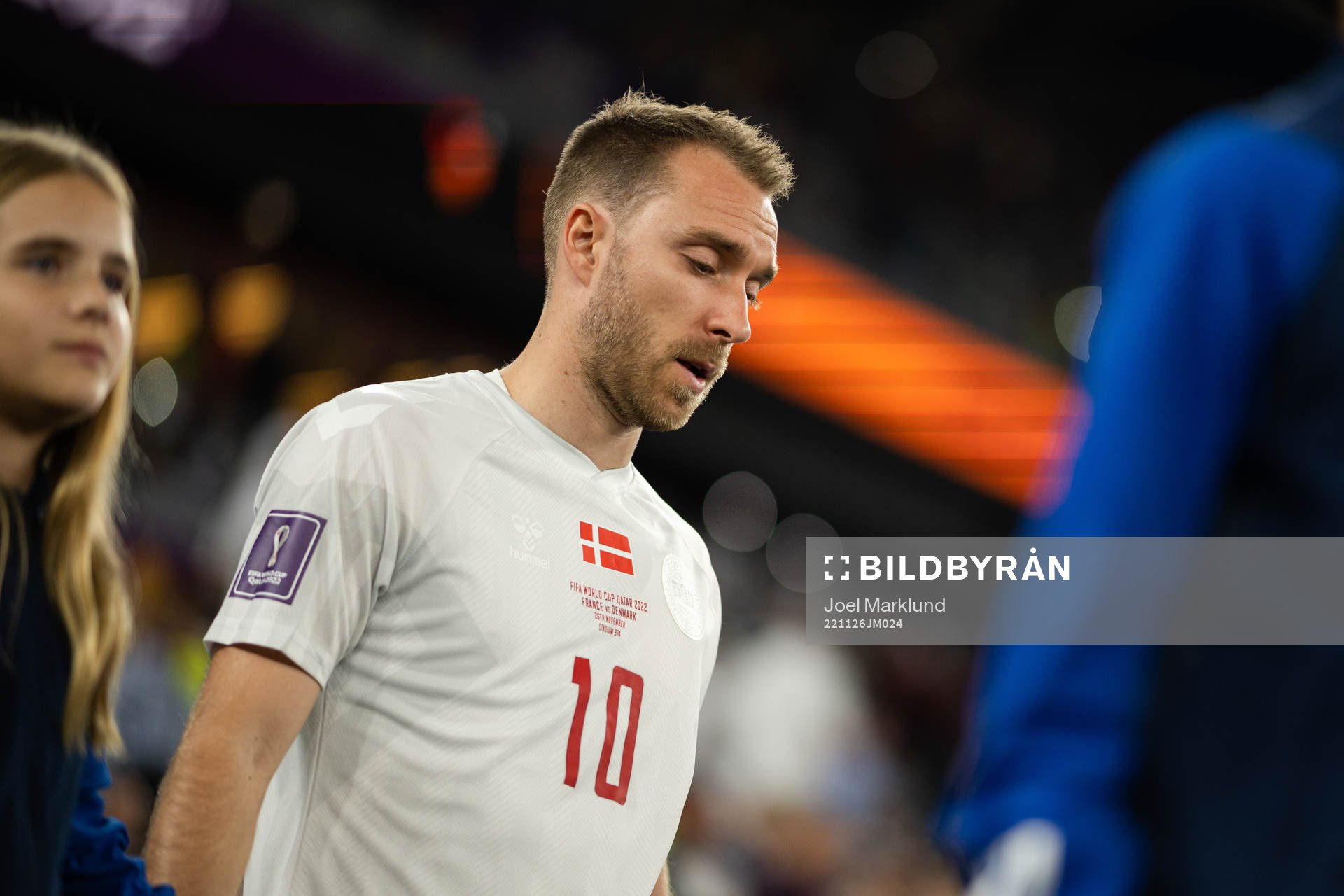 Christian Eriksen of Denmark
