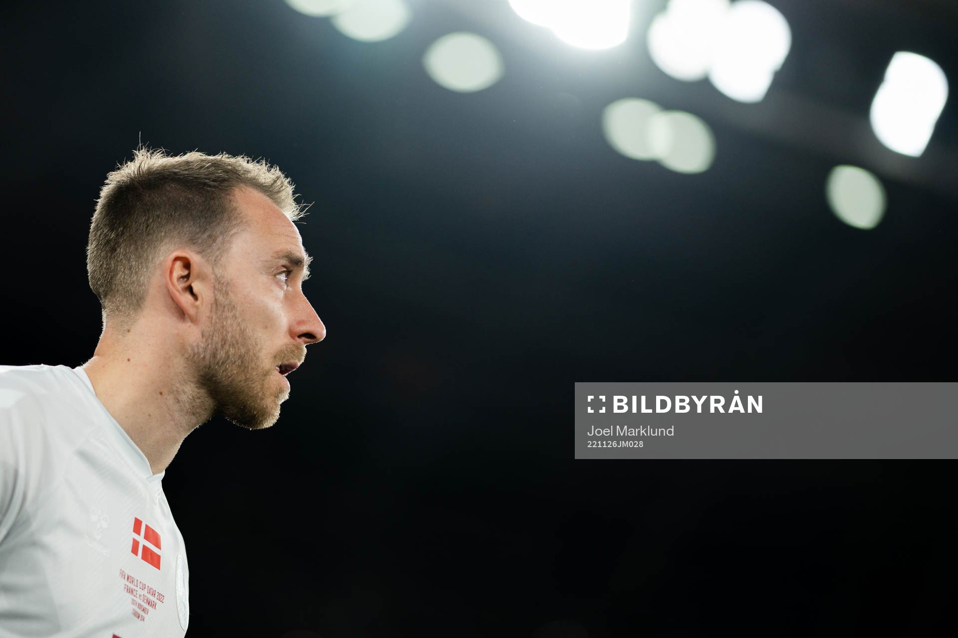 Christian Eriksen of Denmark