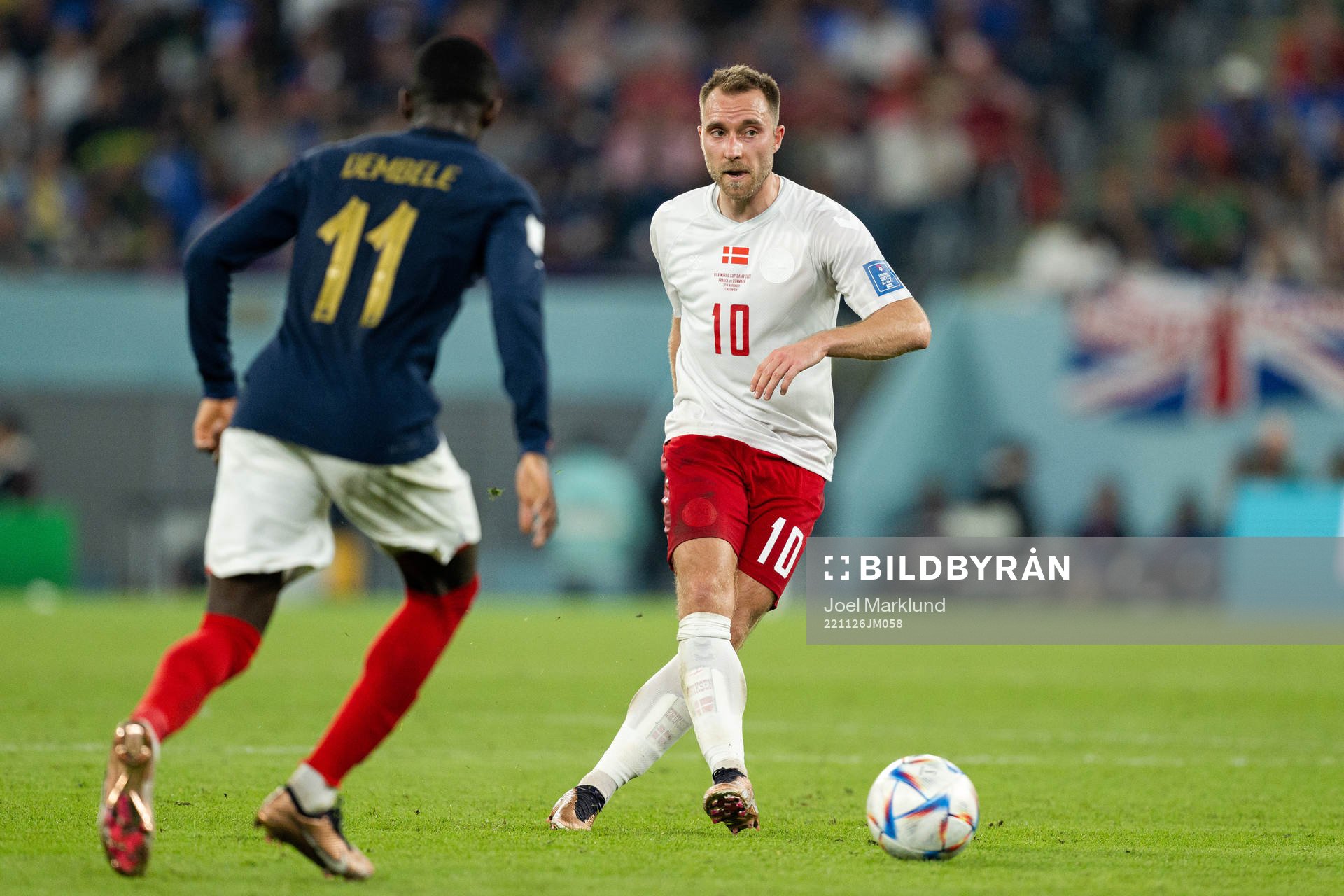 Christian Eriksen of Denmark