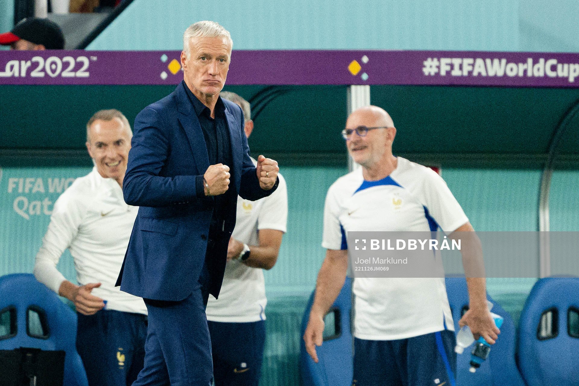 Head coach Didier Deschamps of France