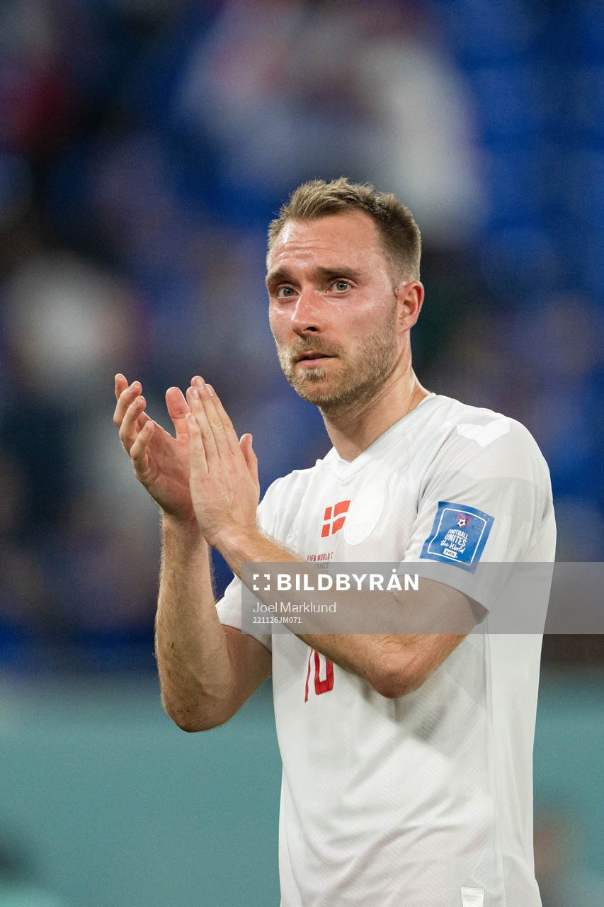 Christian Eriksen of Denmark