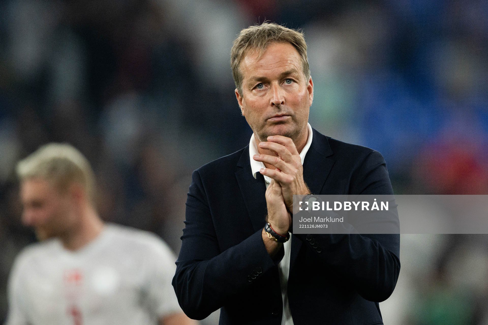 Head coach Kasper Hjulmand of Denmark