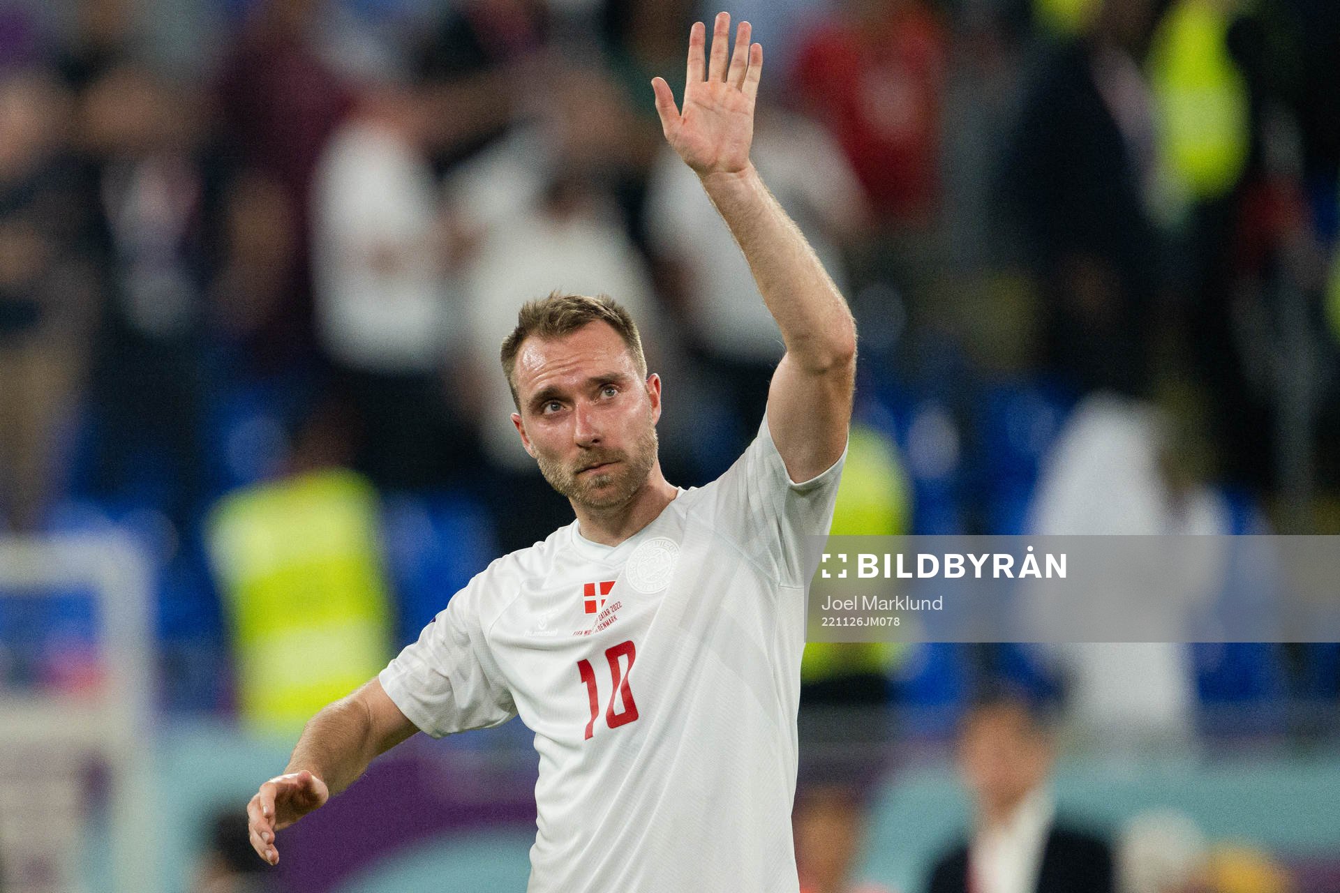 Christian Eriksen of Denmark