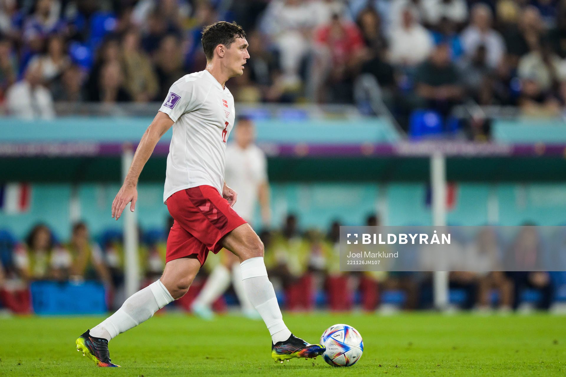 Andreas Christensen of Denmark