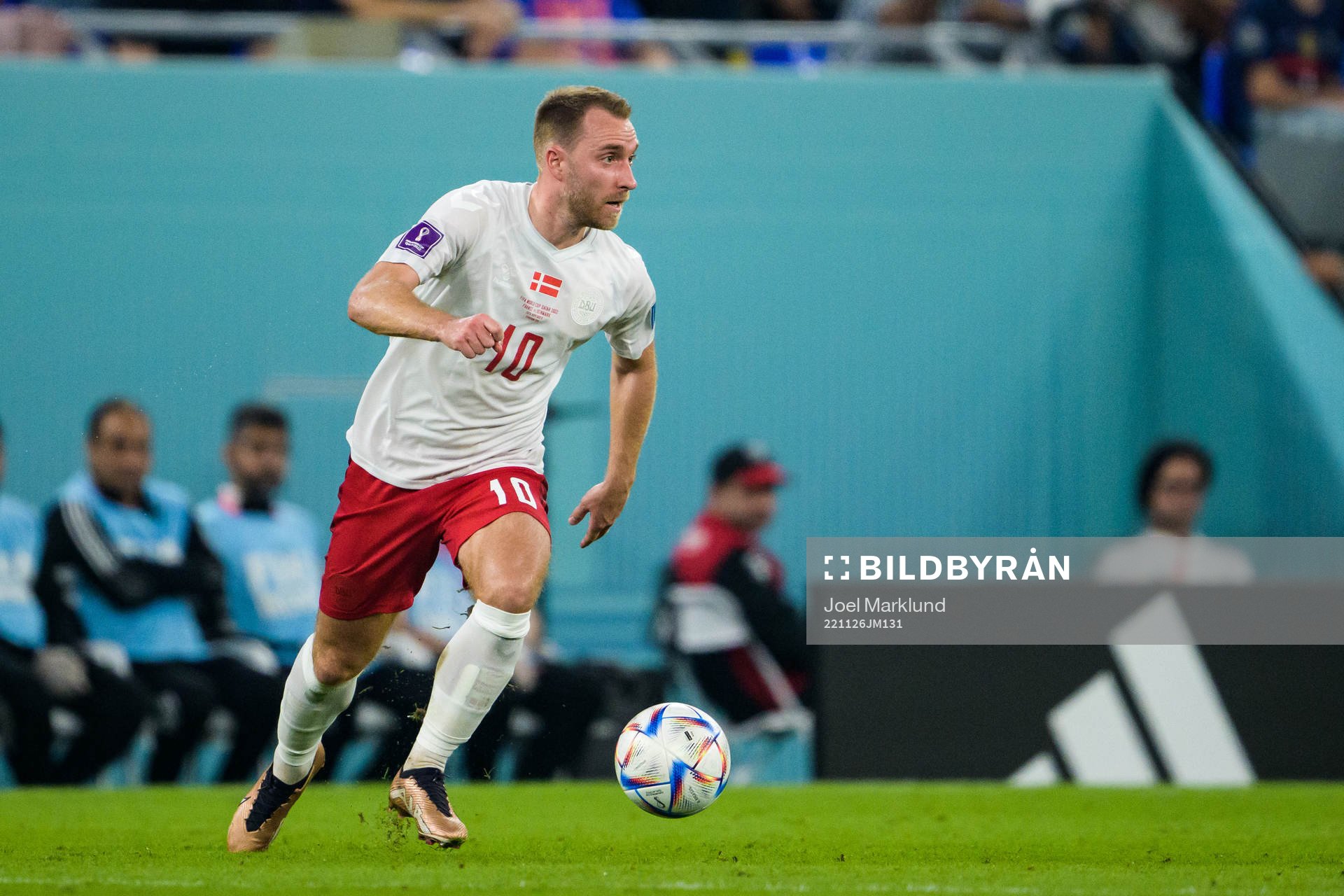 Christian Eriksen of Denmark