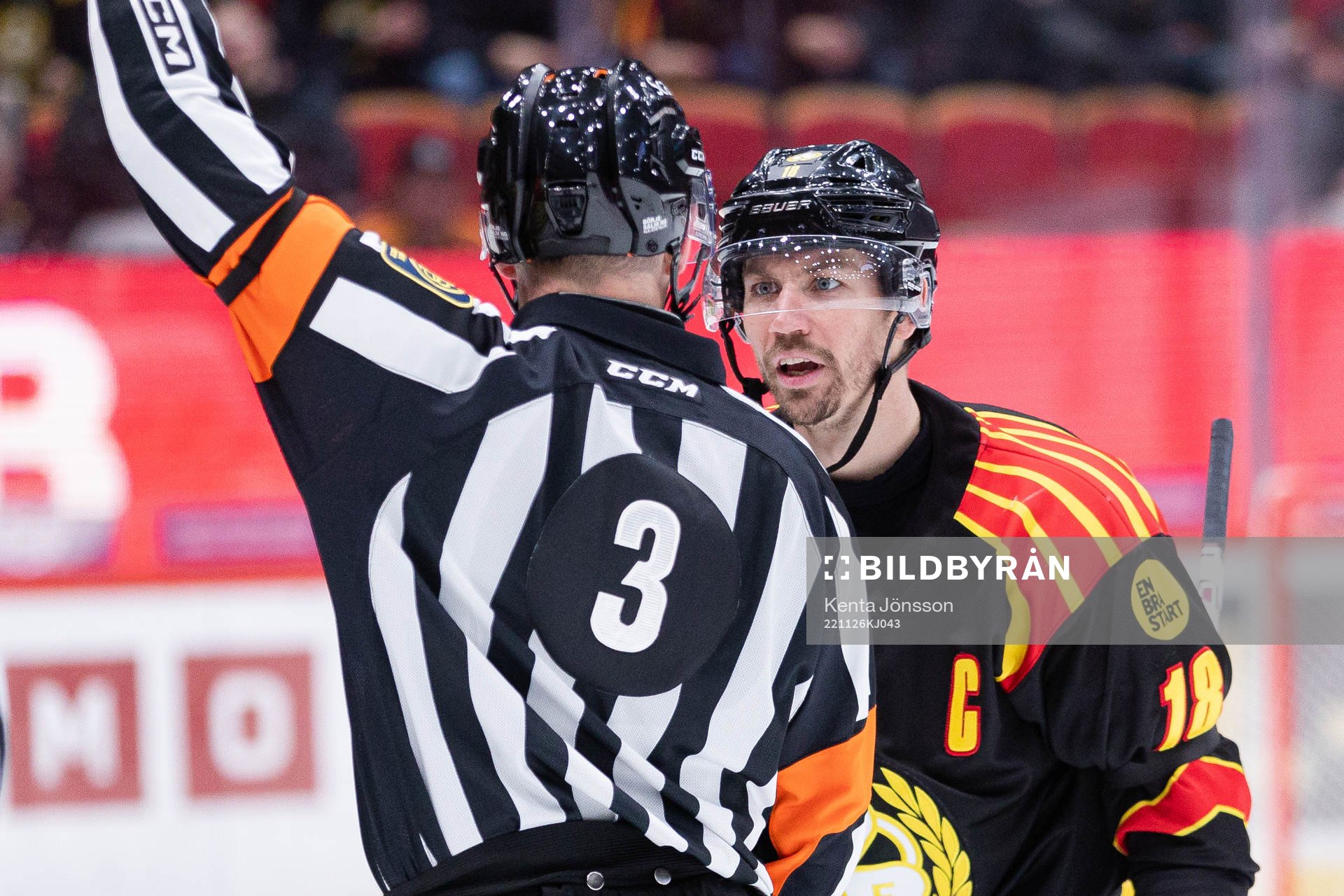 Brynäs Anton Rödin reagerar på domslut