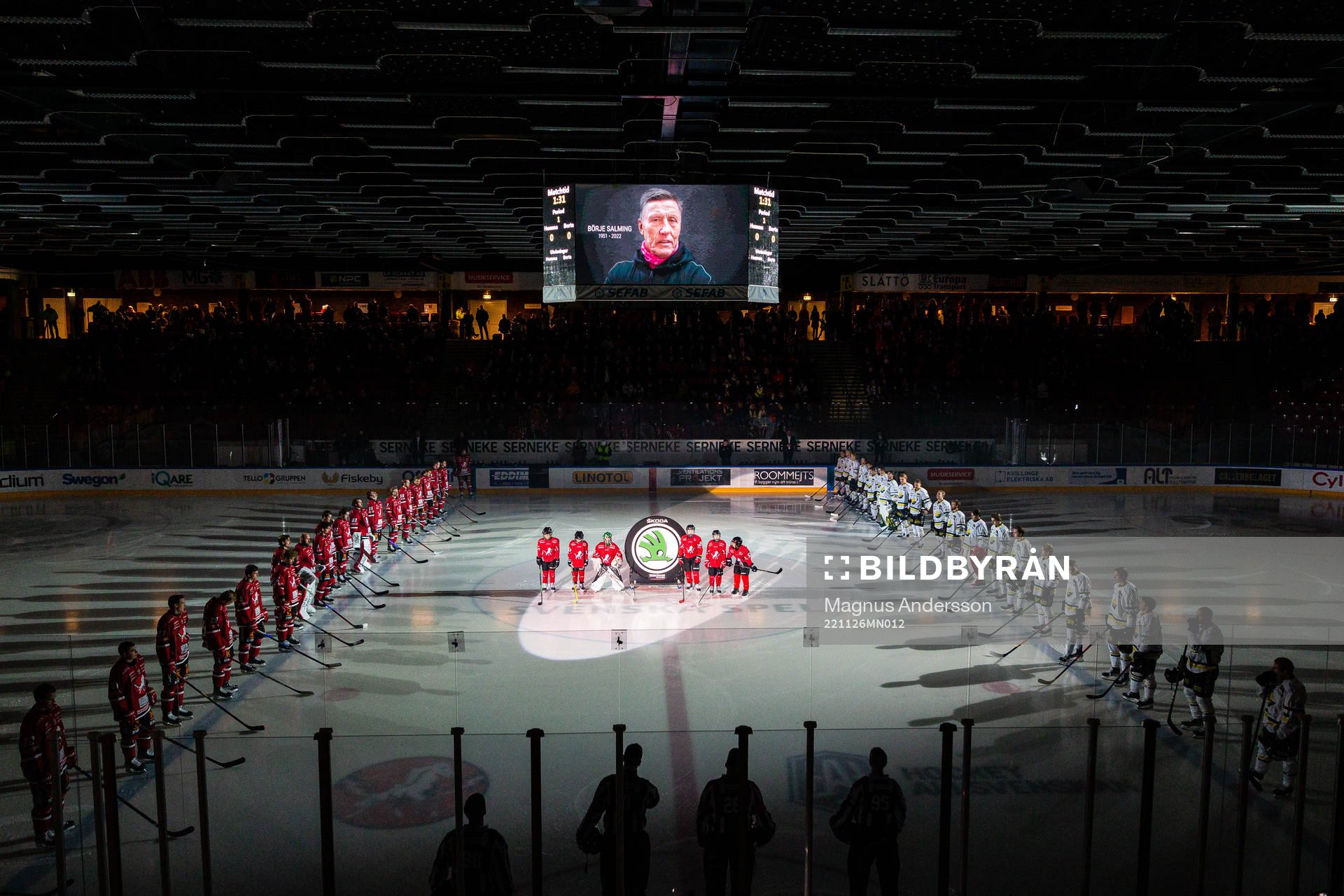 Hyllning till Börje Salming