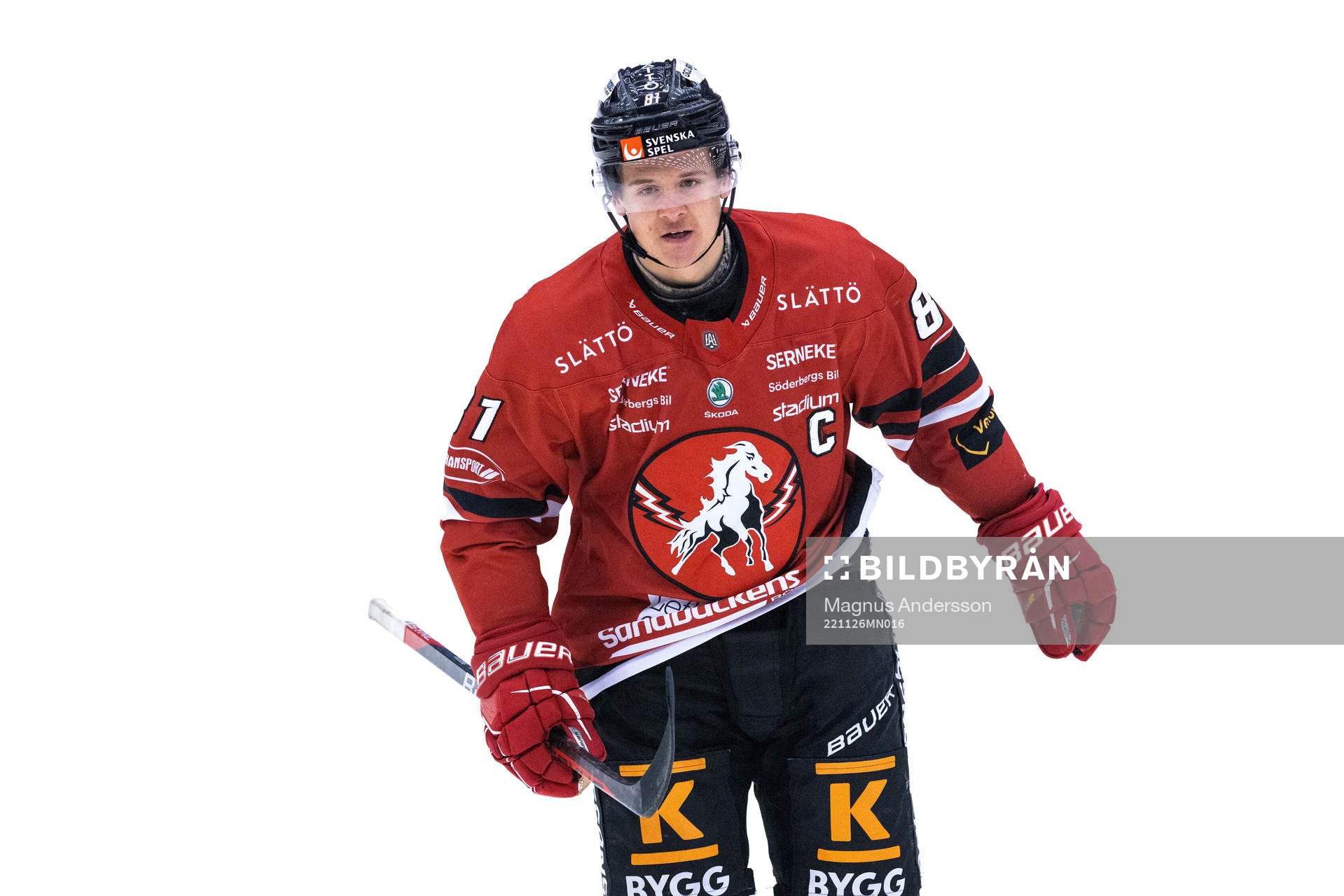 Vita Hästens Eric Borg jublar