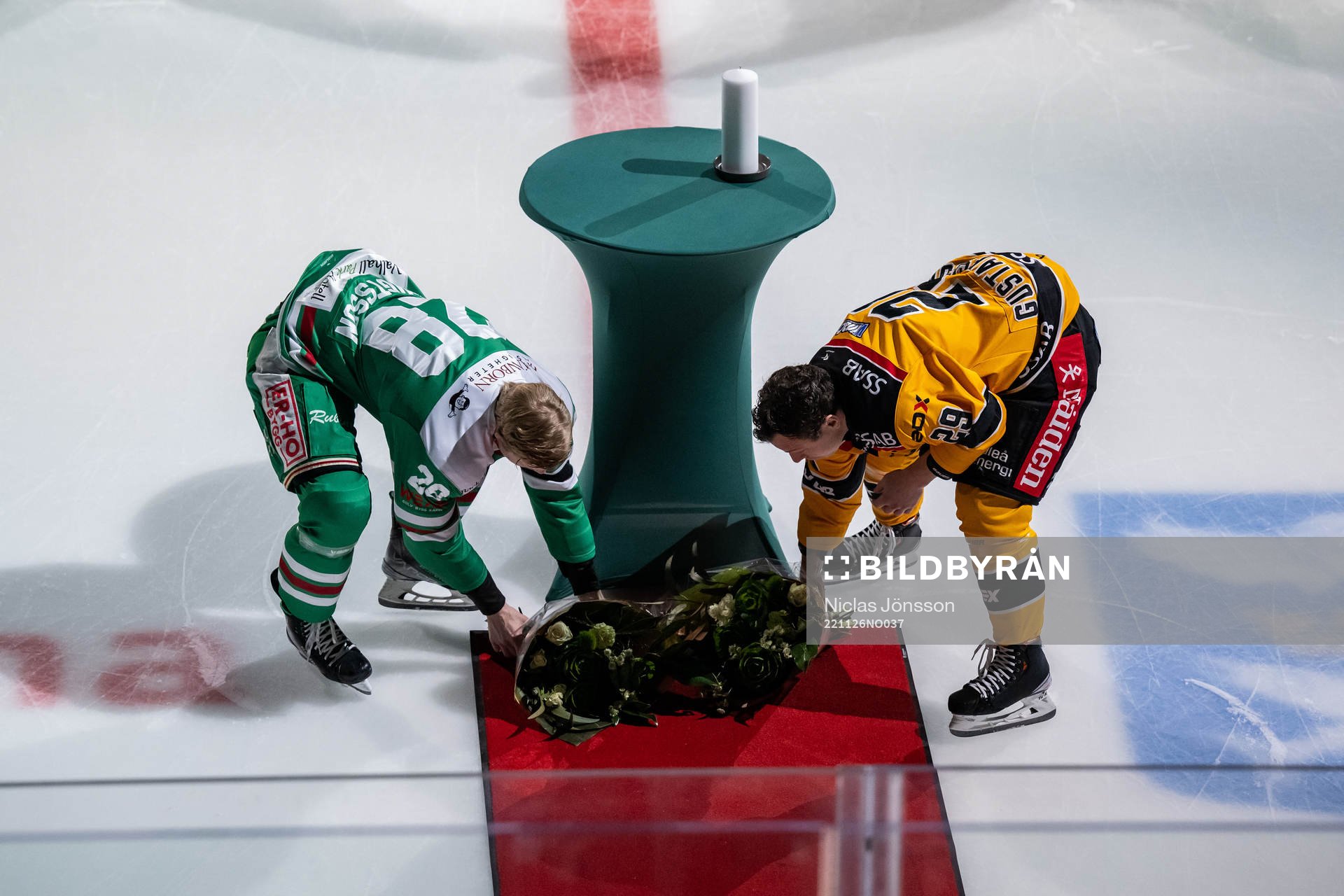 Rögles Anton Bengtsson och Luleås Erik Gustafsson