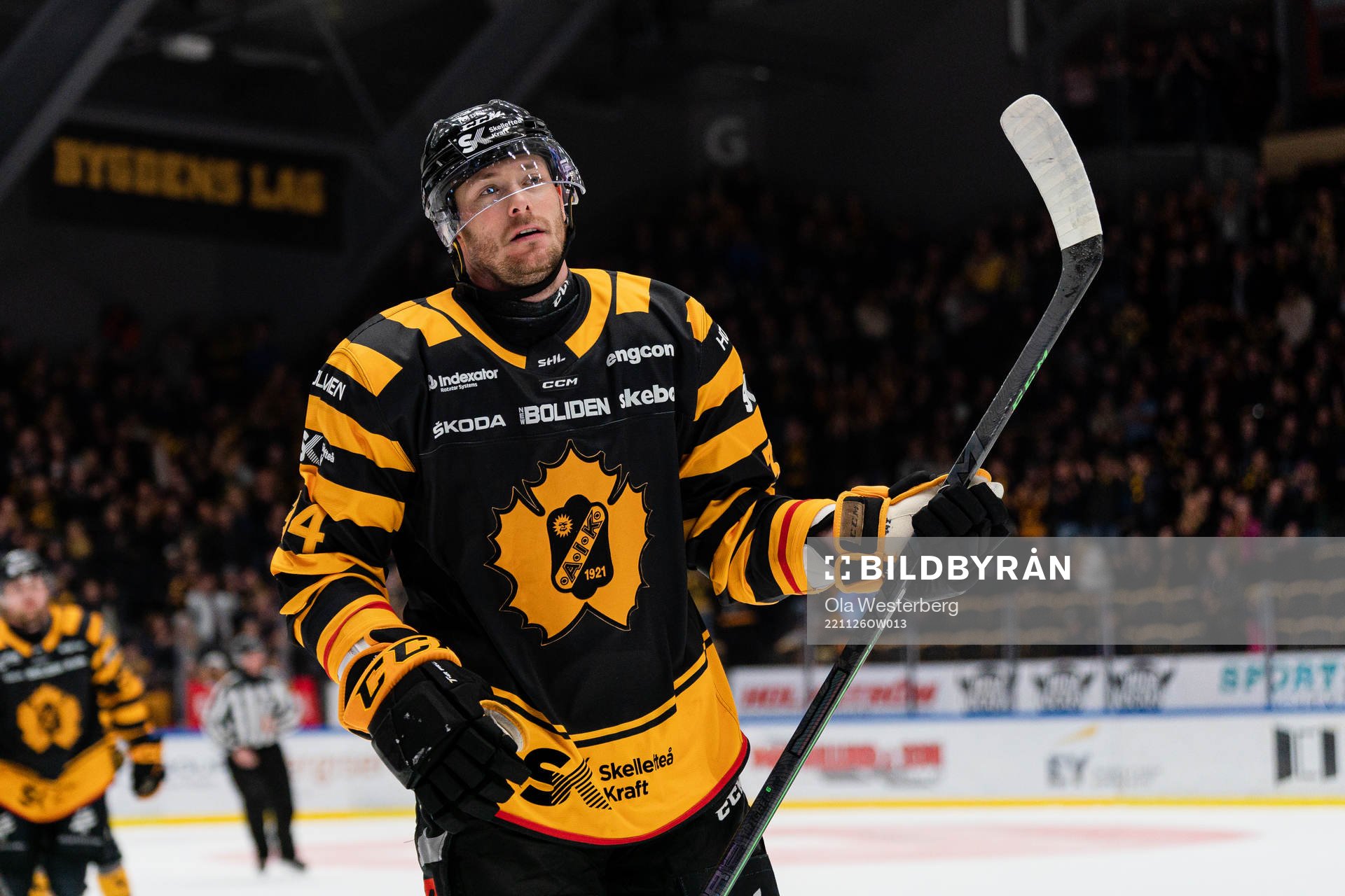 Skellefteås Tom Kühnhackl jublar