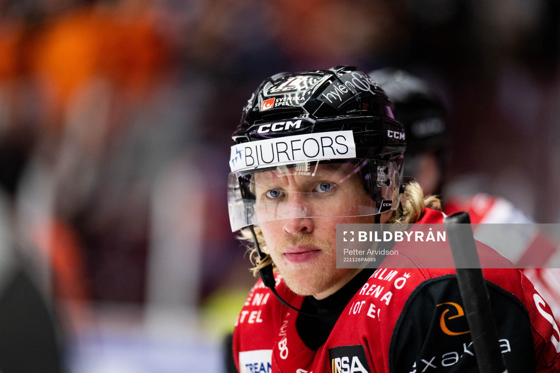 Malmö Redhawks Marcus Sylvegård