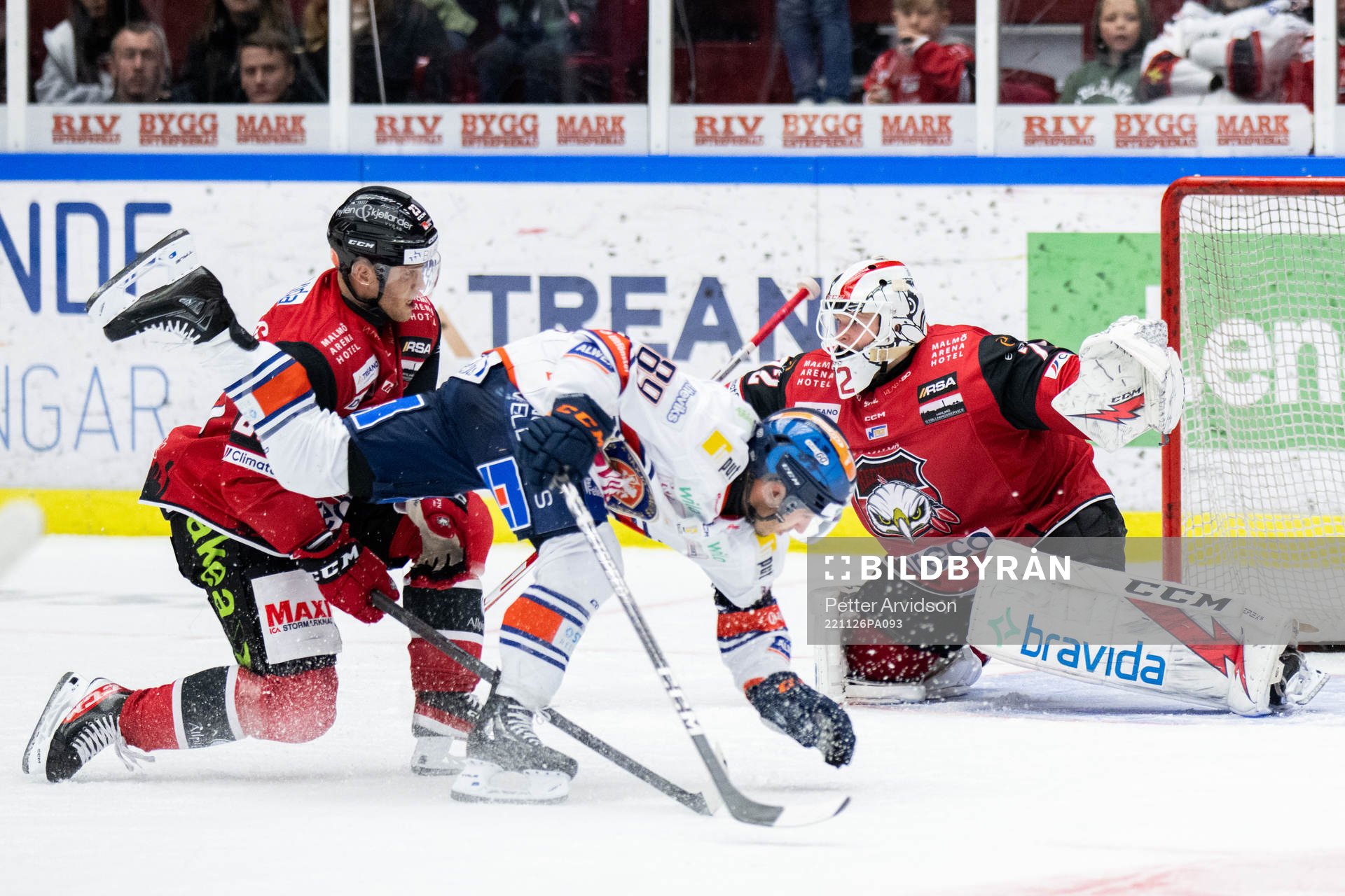 Malmö Redhawks målvakt Daniel Marmenlind