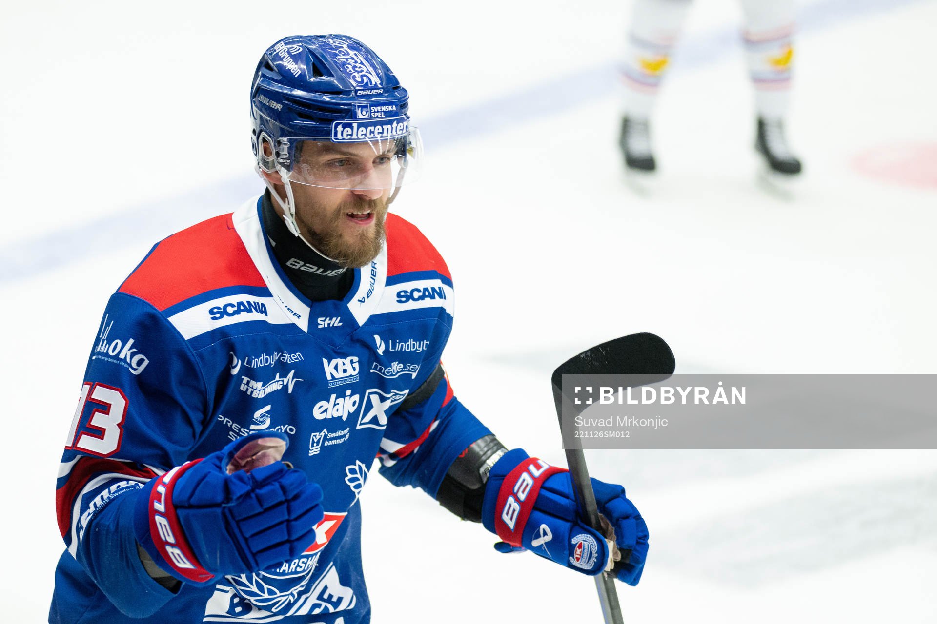 Oskarshamns Jiri Smejkal jublar