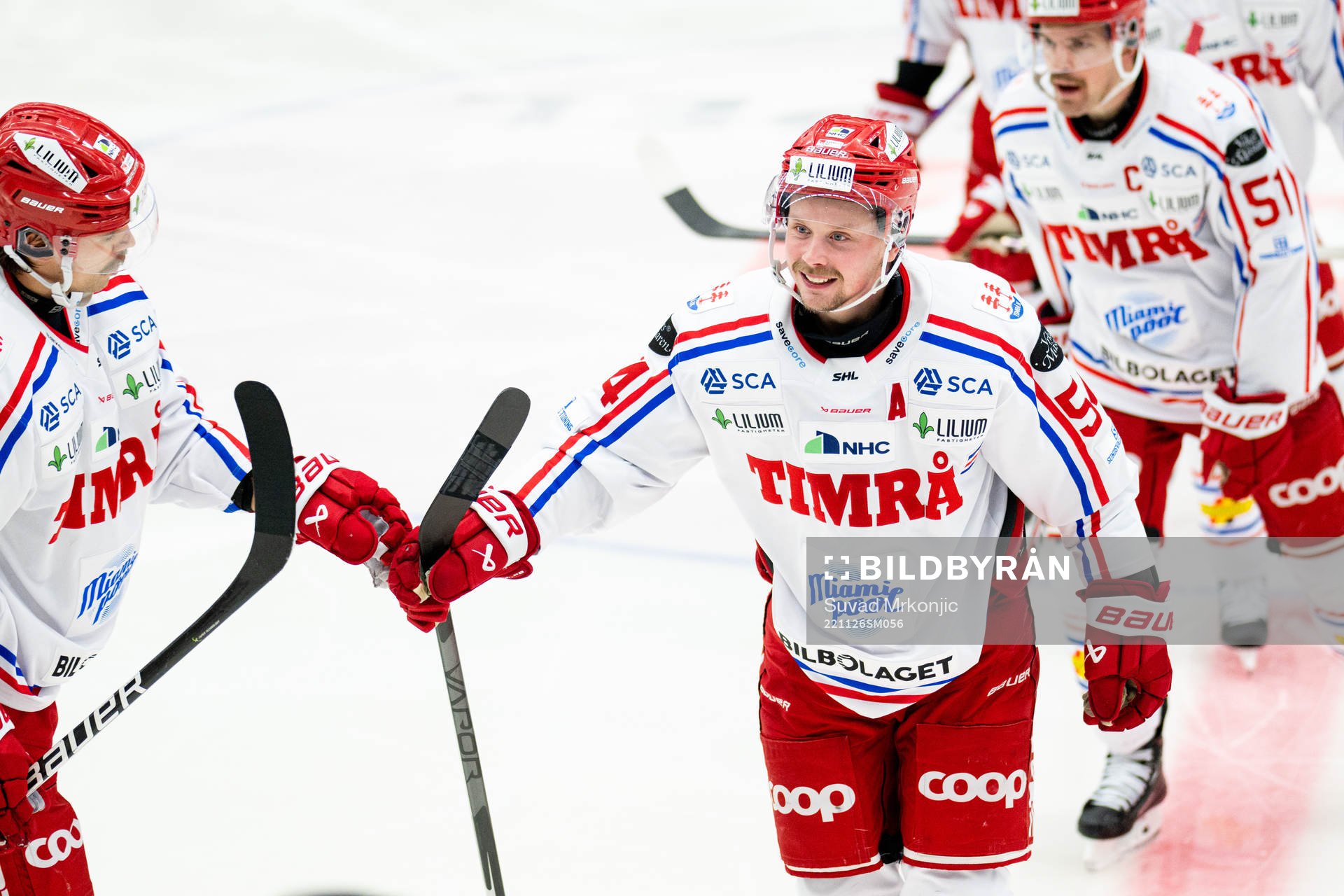 Timrås Jonathan Dahlén jublar