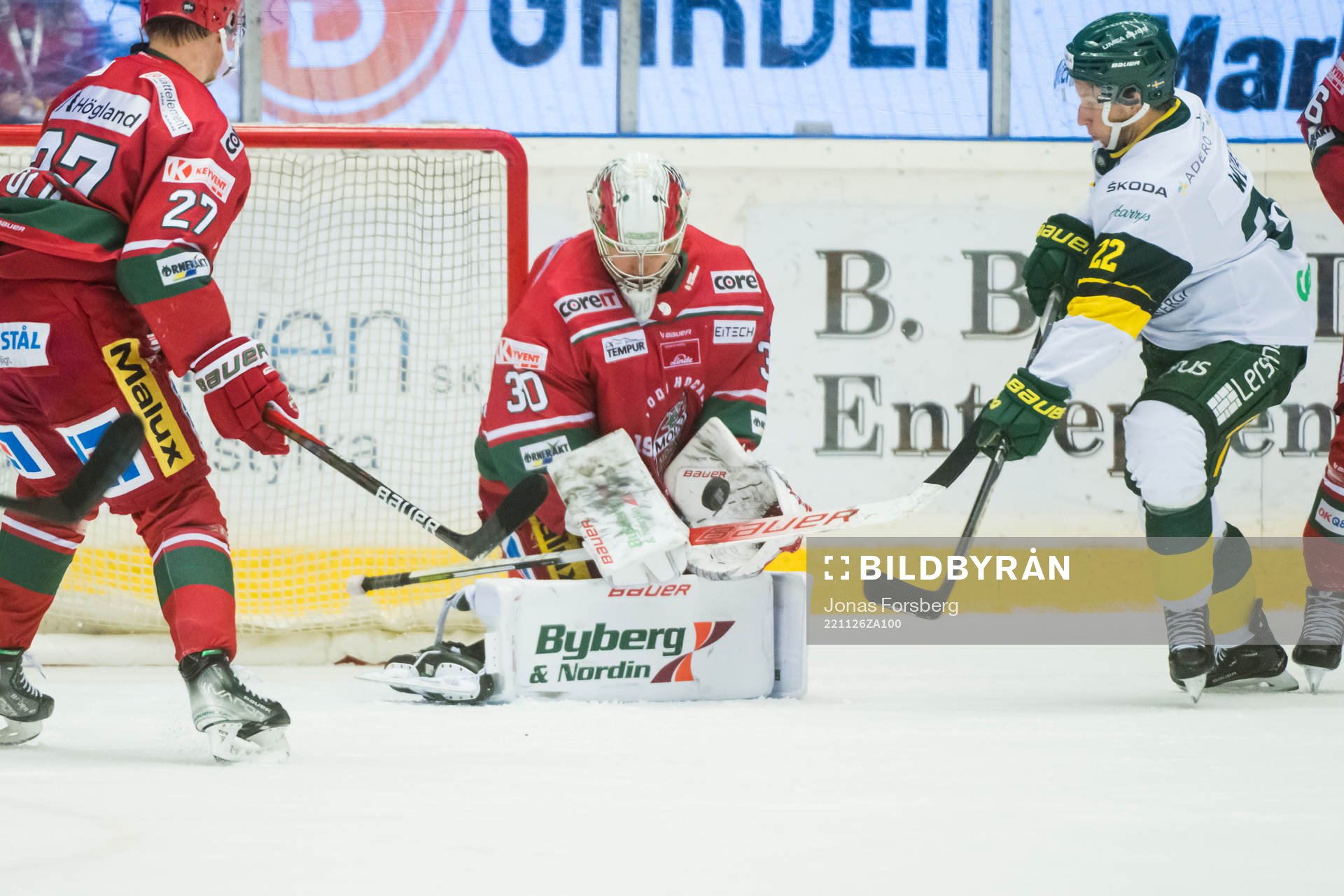 Modos målvakt Krister Gudlevskis