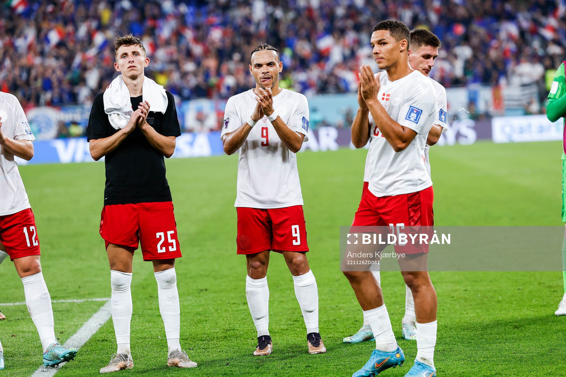 [DK=20221126: Martin Braithwaite, Danmark og Alexander Bah,