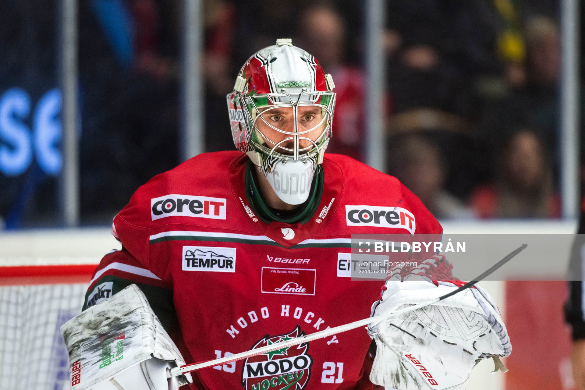Modos målvakt Krister Gudlevskis