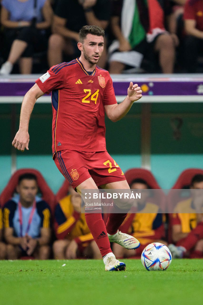 Aymeric Laporte of Spain