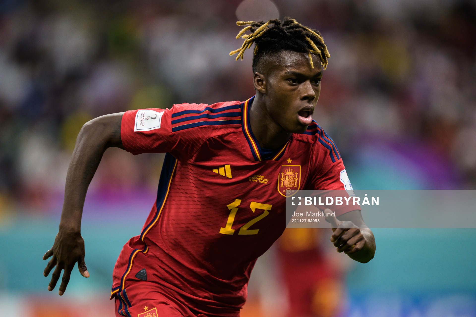 Nico Williams of Spain